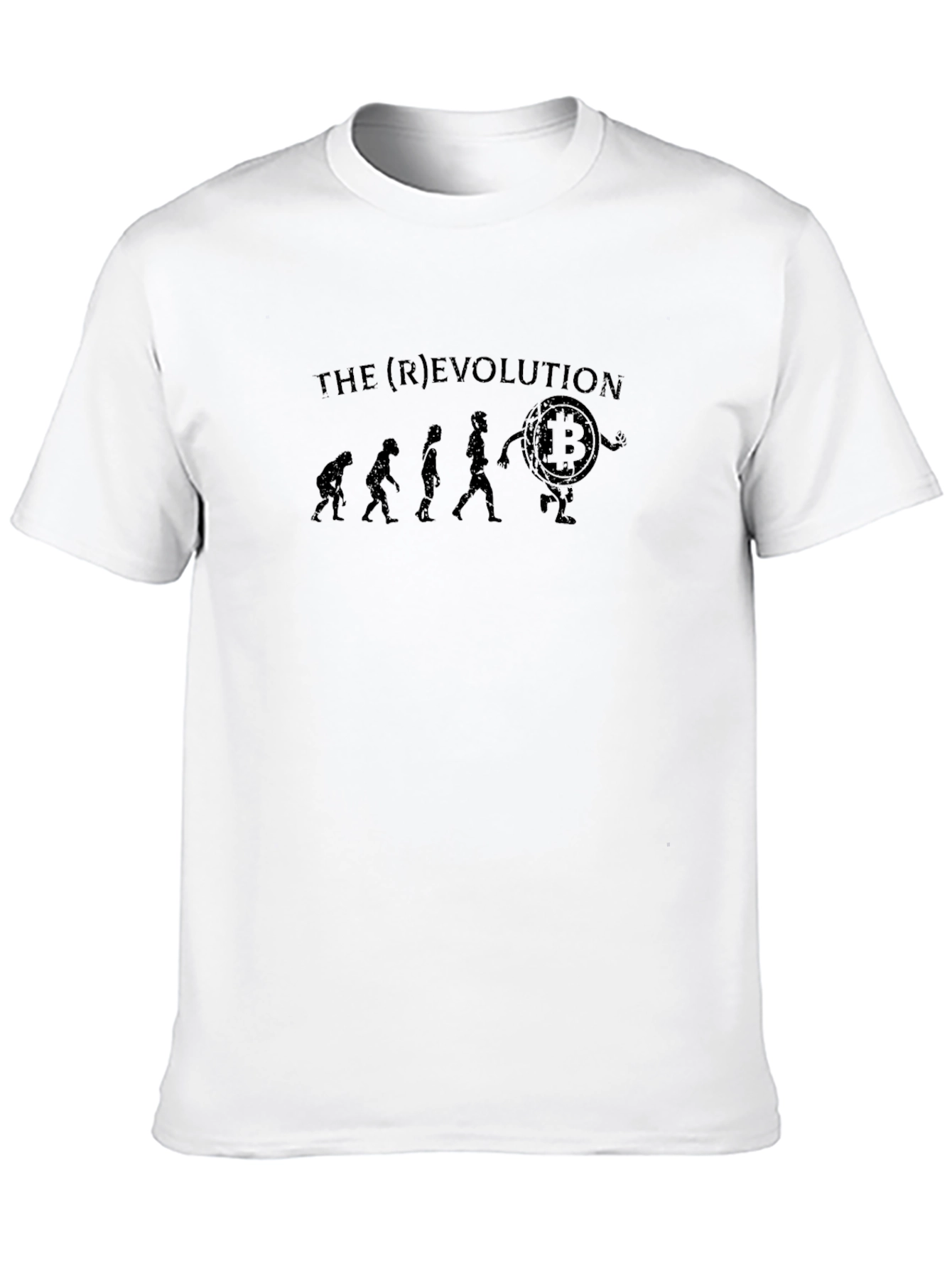 Bitcoin (R)Evolution Black Graphic T-Shirt