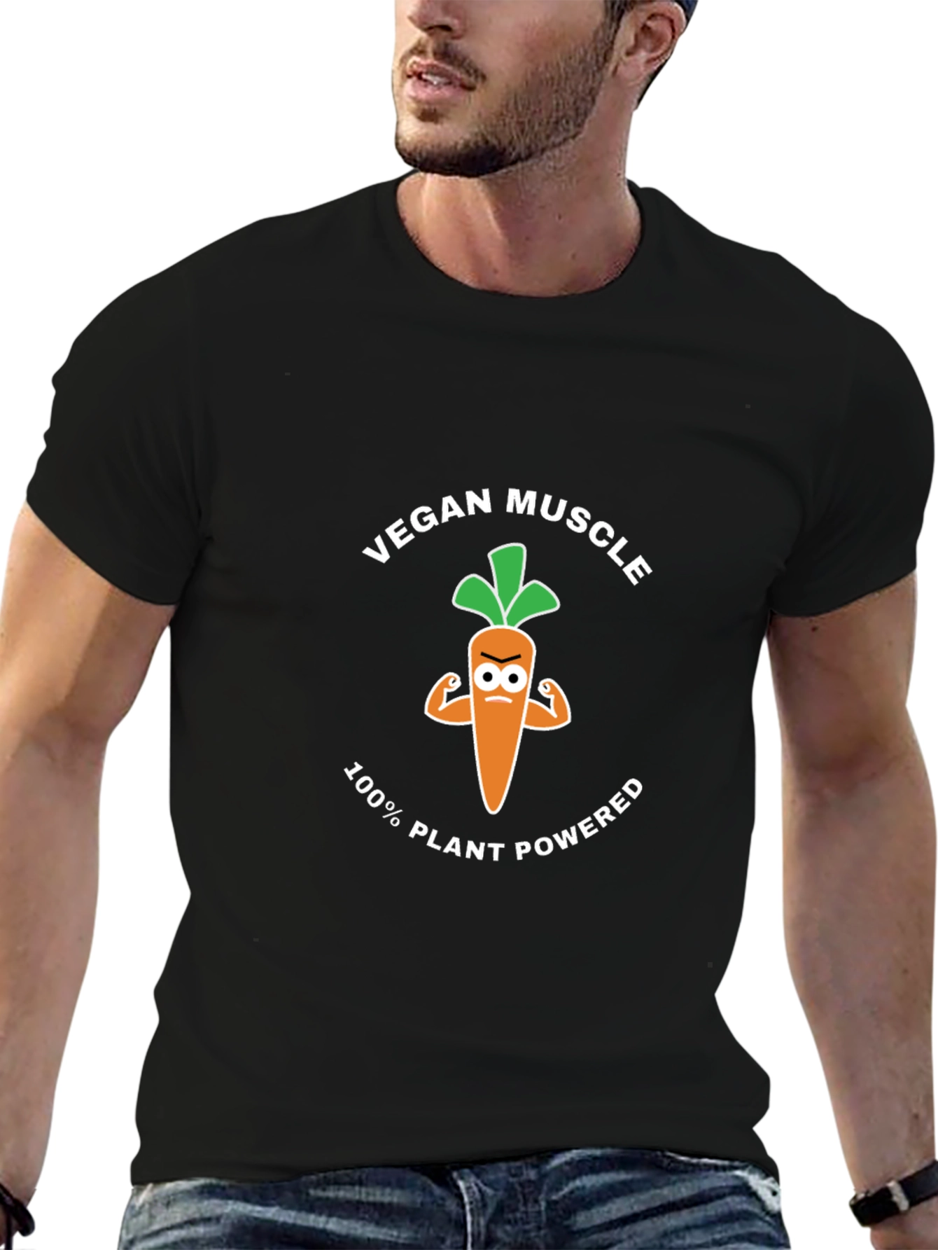 Vegan Muscle Plant Powered T-Shirt