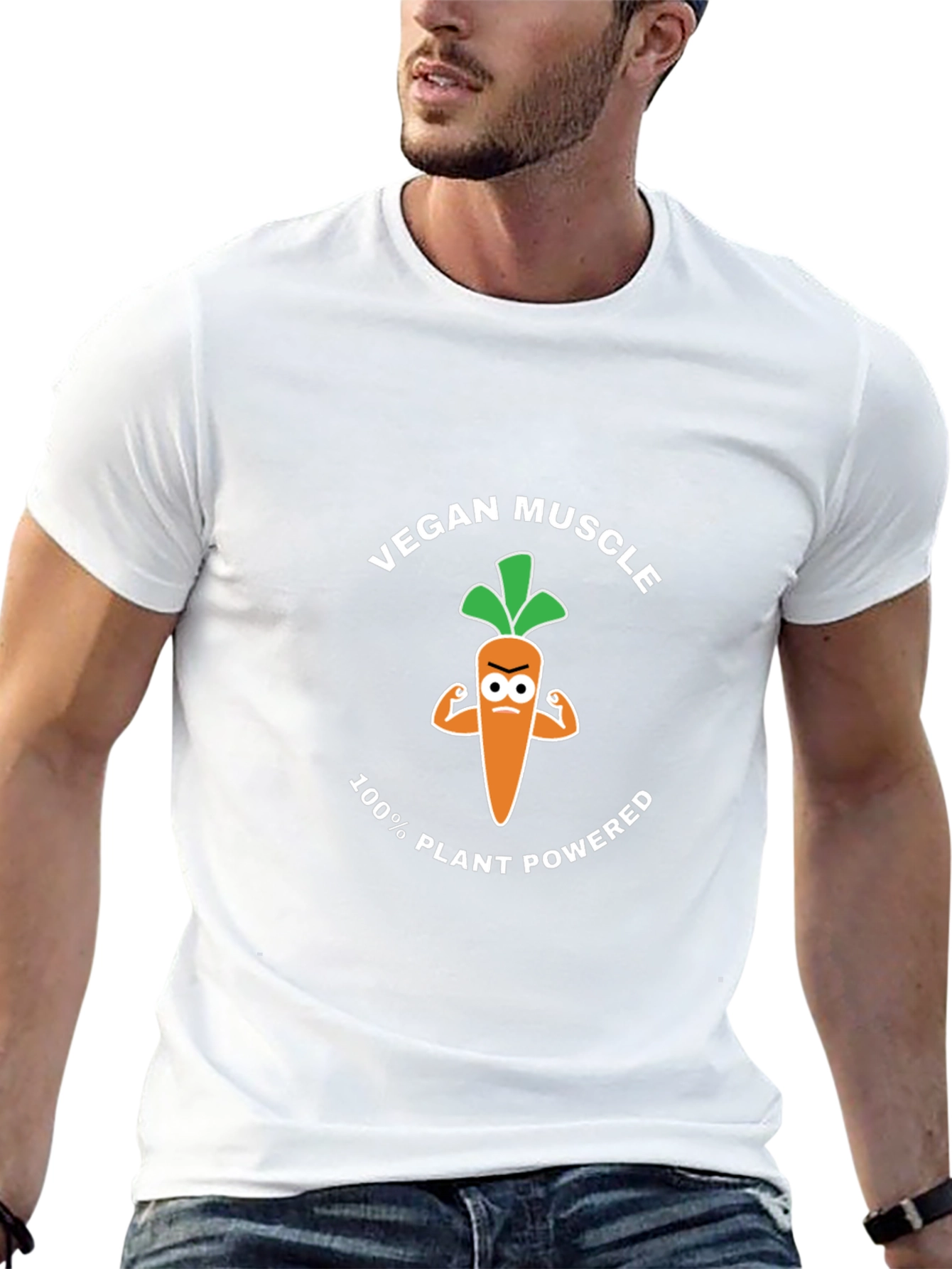 Vegan Muscle Plant Powered T-Shirt