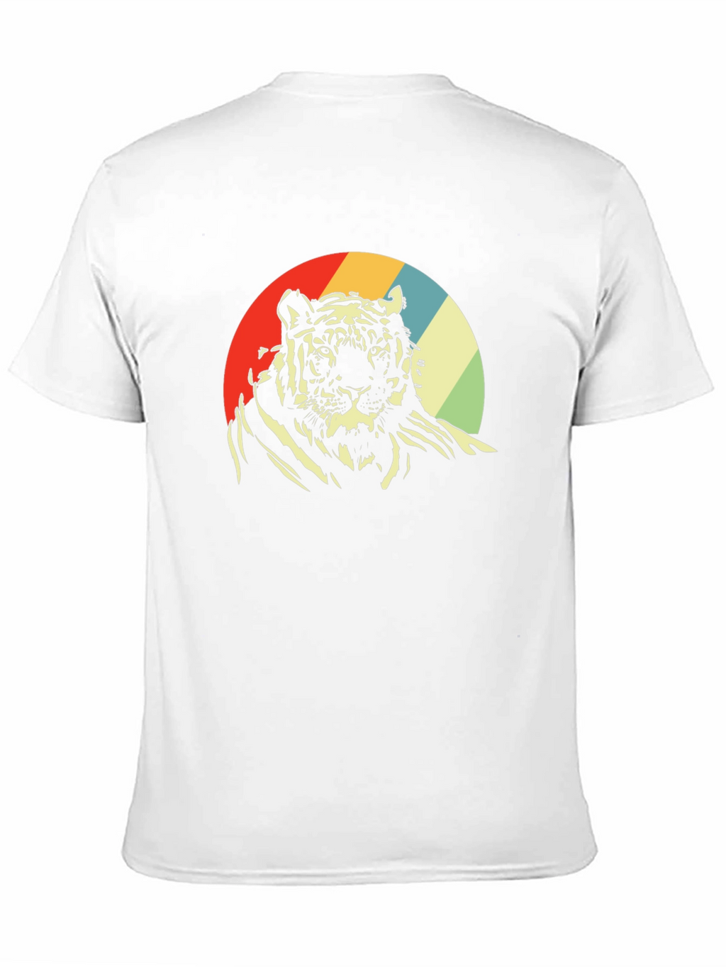Retro Tiger Graphic Tee - Classic Style