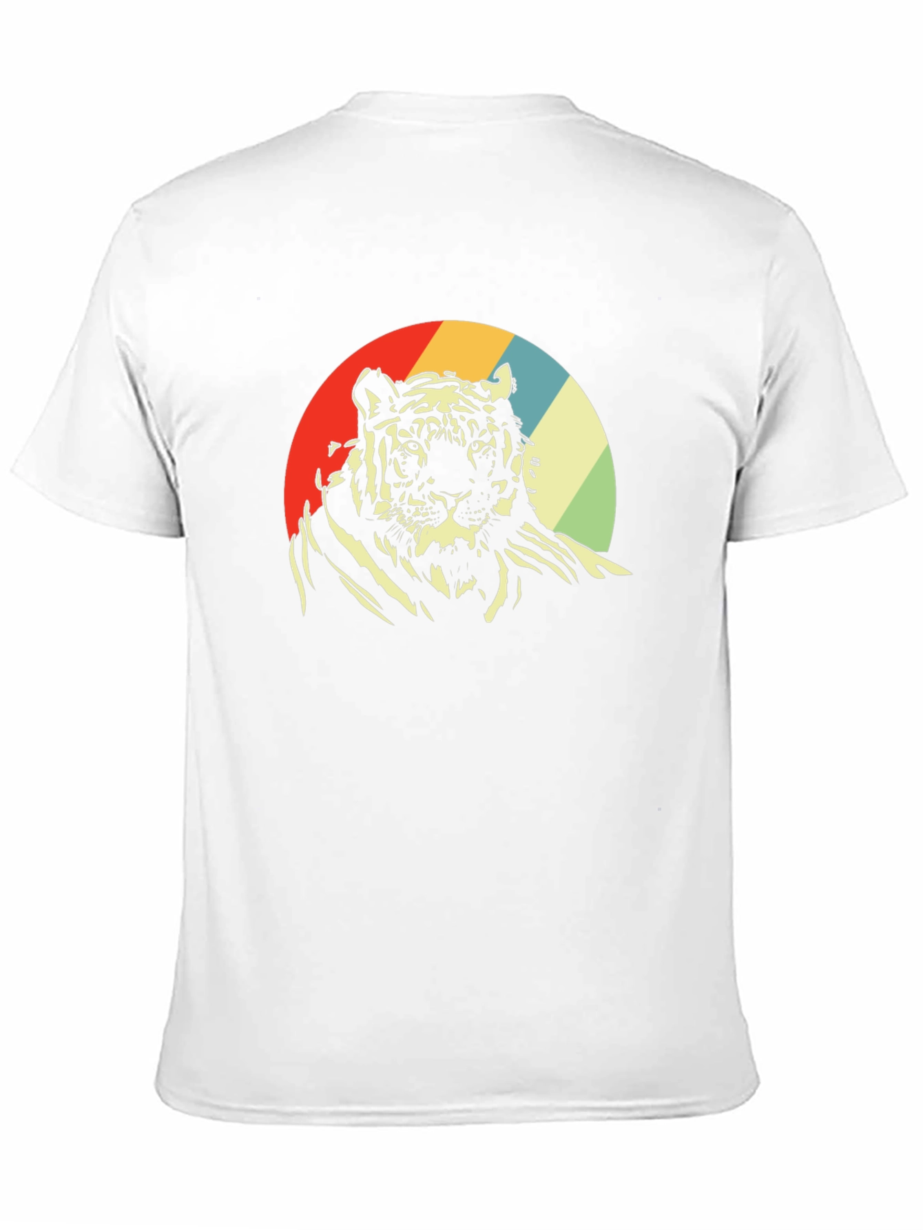Retro Tiger Graphic Tee - Classic Style