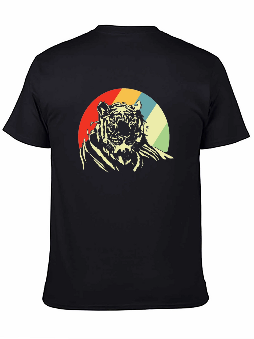 Retro Tiger Graphic Tee - Classic Style