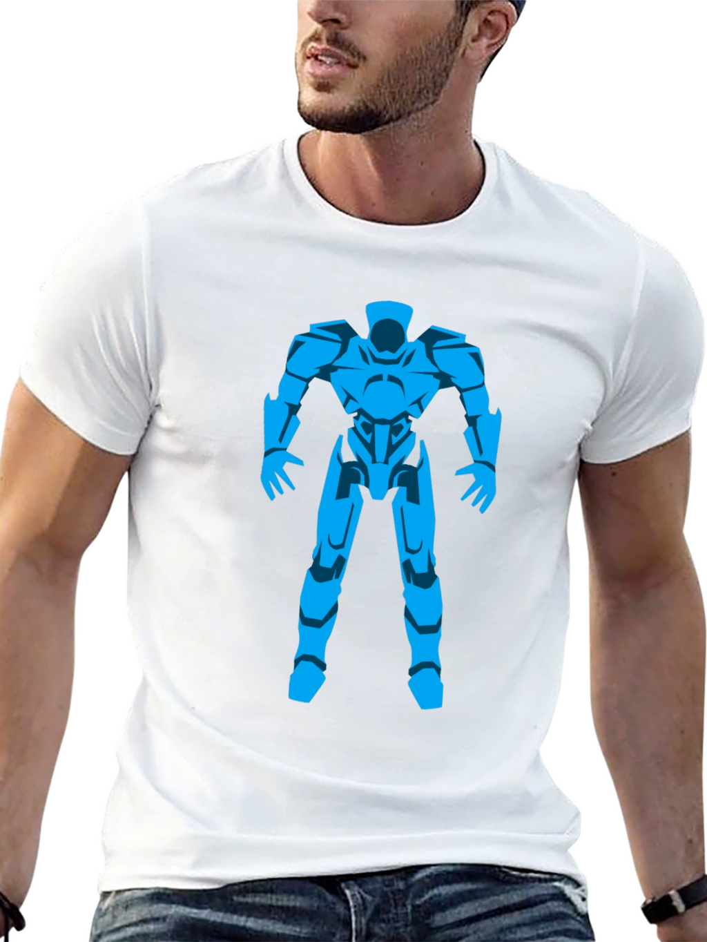 Robot T-Shirt - Cool Sci-Fi Style