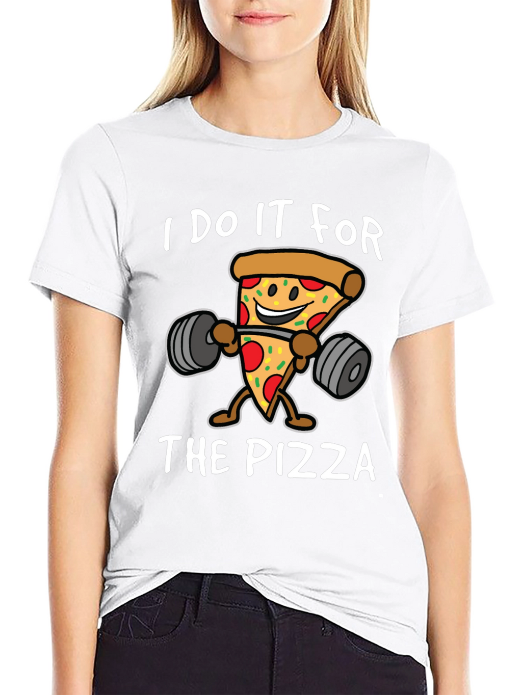 Pizza Gym Black T-Shirt