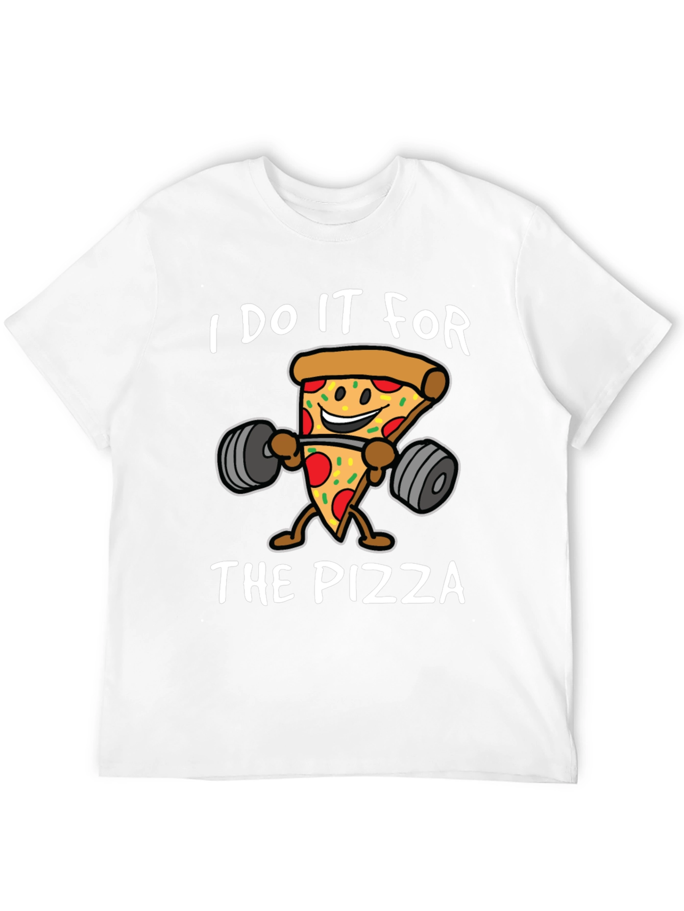 Pizza Gym Black T-Shirt