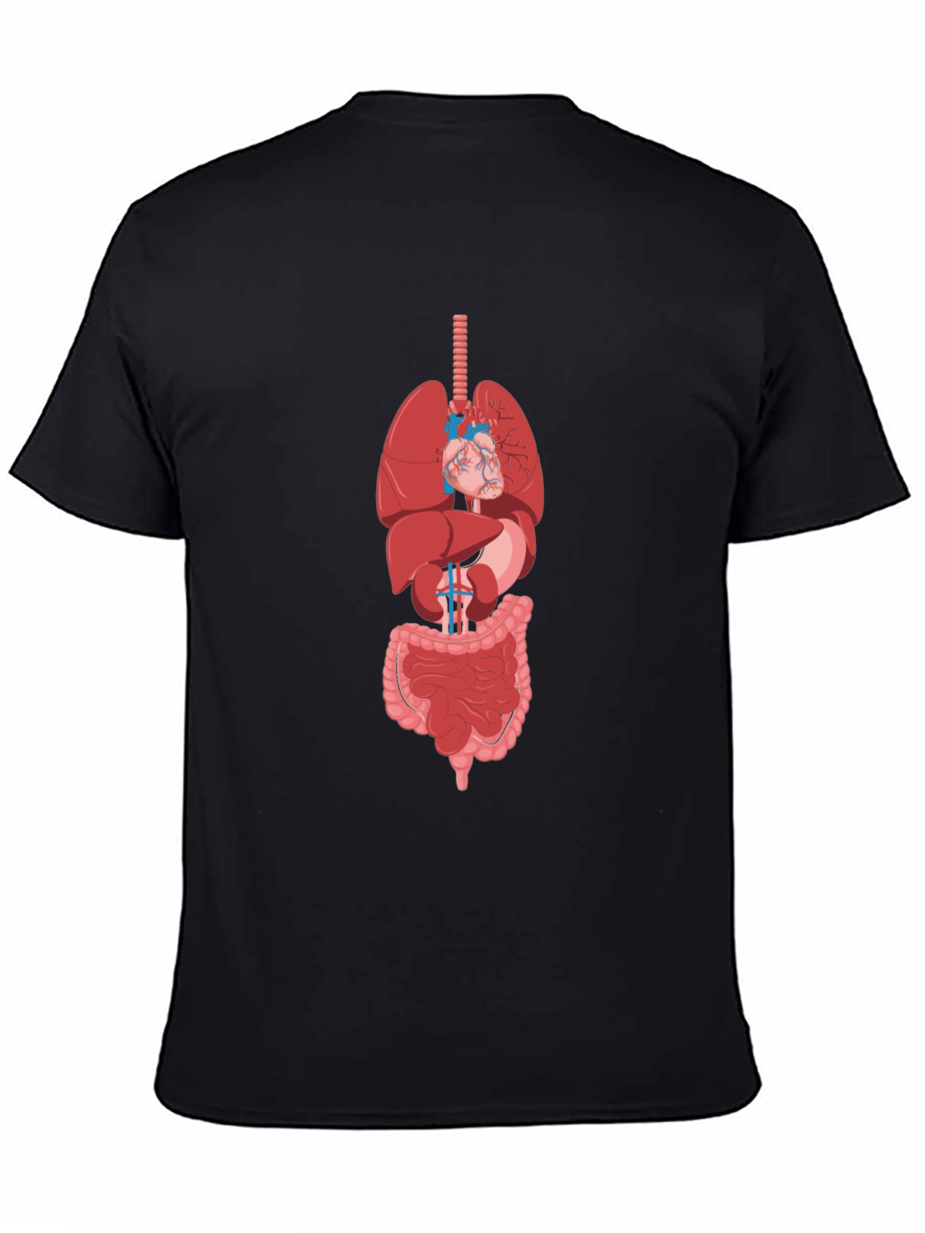 Anatomy Print T-Shirt - Unique Graphic Tee