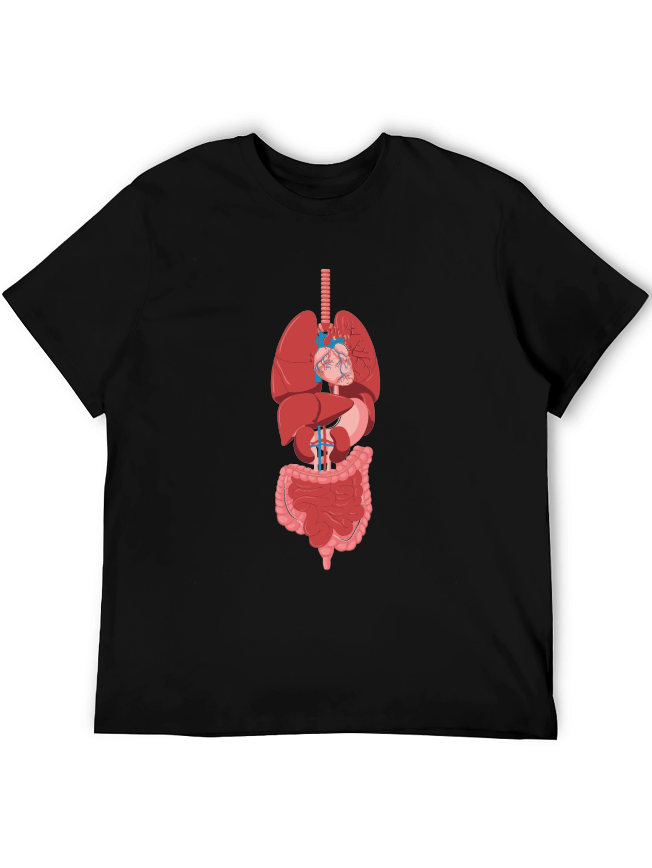 Anatomy Print T-Shirt - Unique Graphic Tee