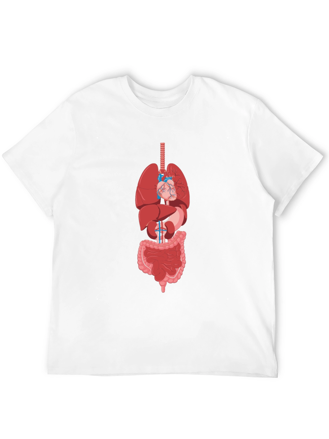 Anatomy Print T-Shirt - Unique Graphic Tee