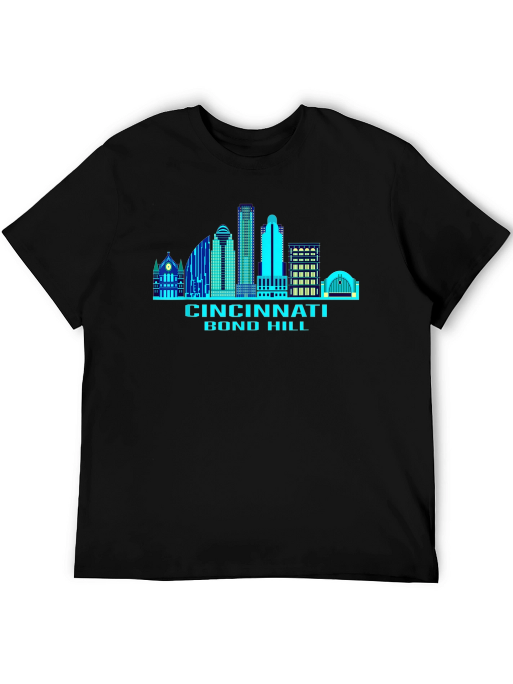 Cincinnati Skyline T-Shirt - Bond Hill