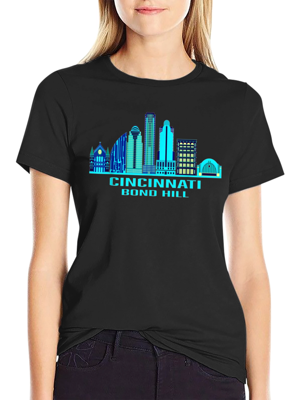 Cincinnati Skyline T-Shirt - Bond Hill