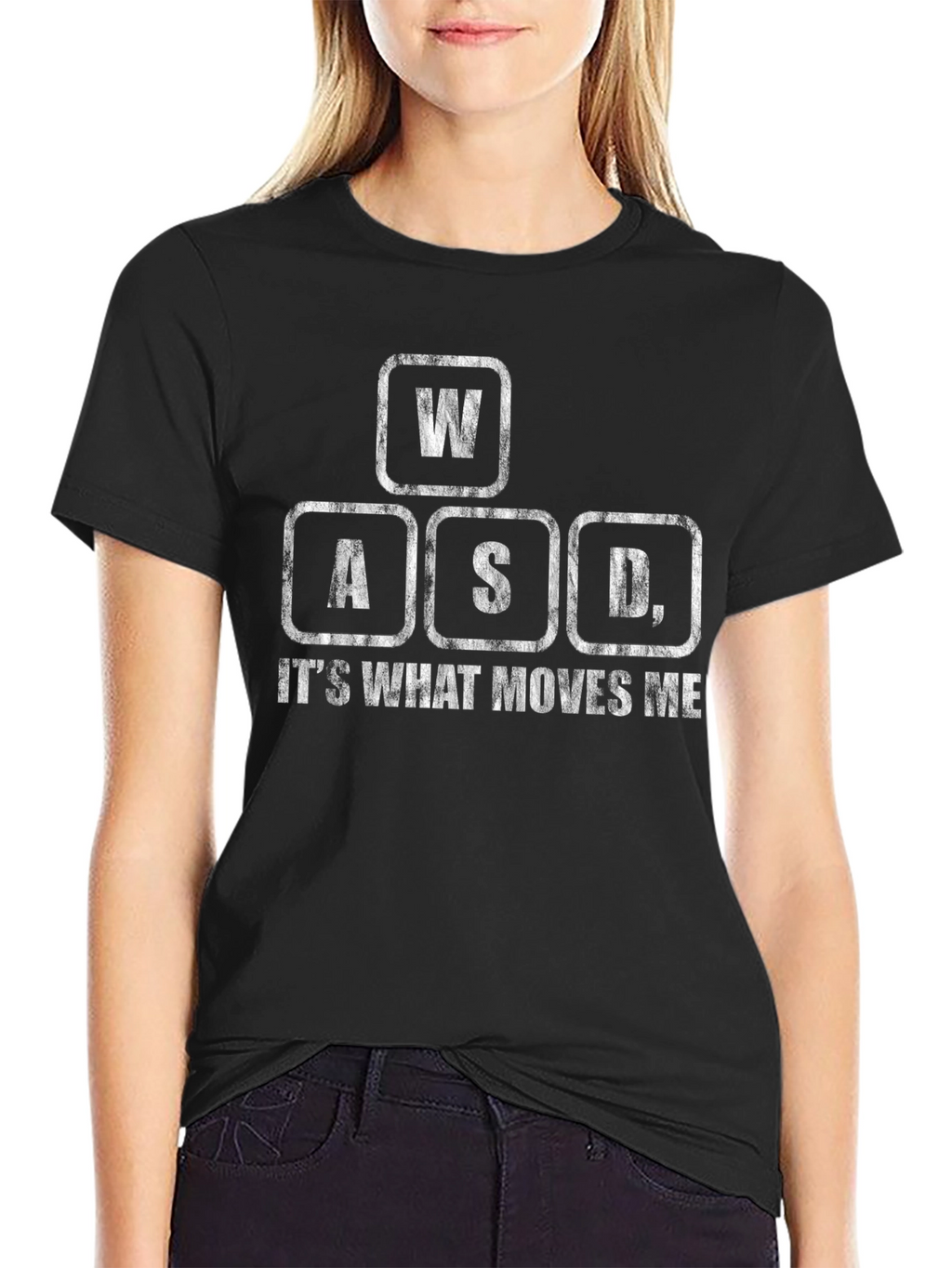 Gamer T-Shirt - WASD - Its What Moves Me
