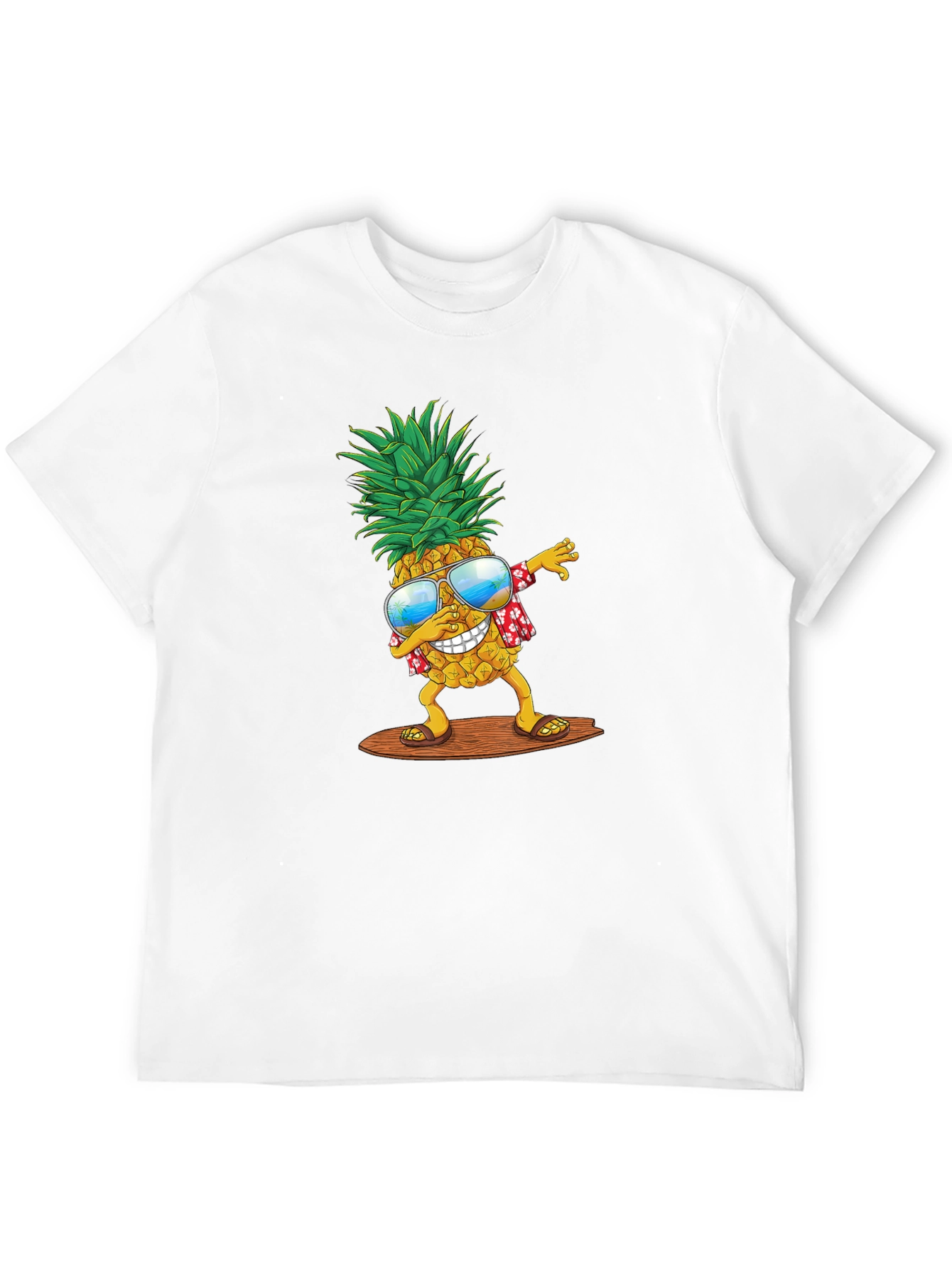 Dabbing Pineapple T-Shirt - Tropical Summer Vibes