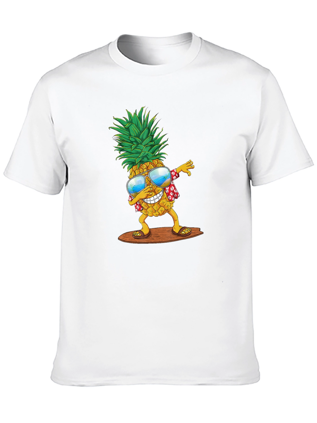 Dabbing Pineapple T-Shirt - Tropical Summer Vibes