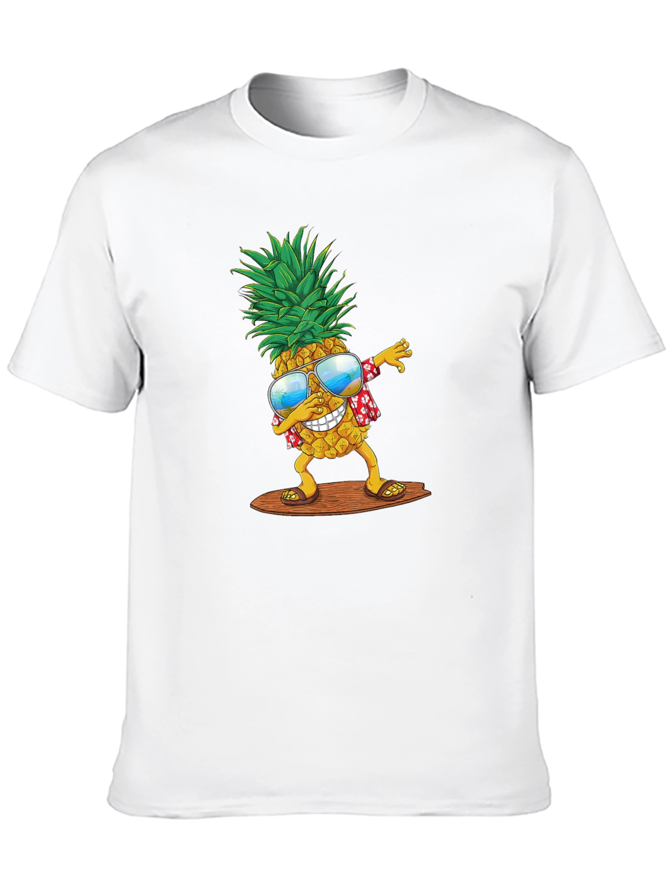 Dabbing Pineapple T-Shirt - Tropical Summer Vibes