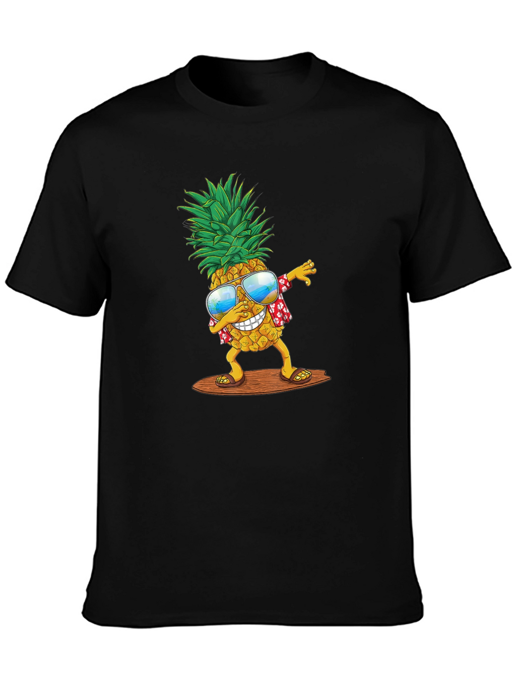 Dabbing Pineapple T-Shirt - Tropical Summer Vibes