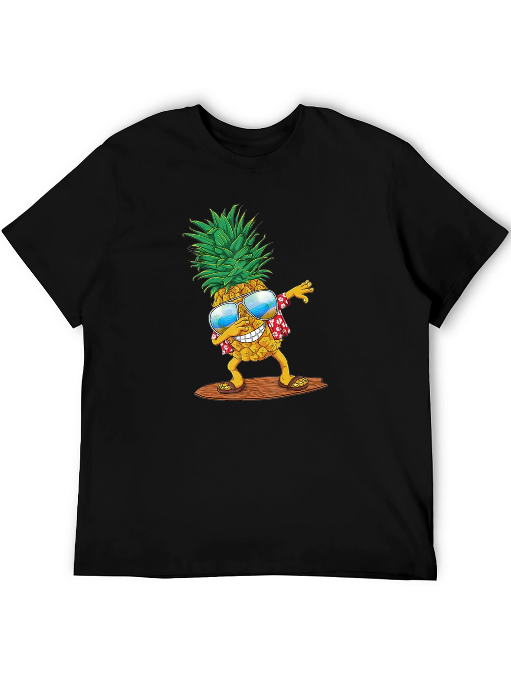 Dabbing Pineapple T-Shirt - Tropical Summer Vibes