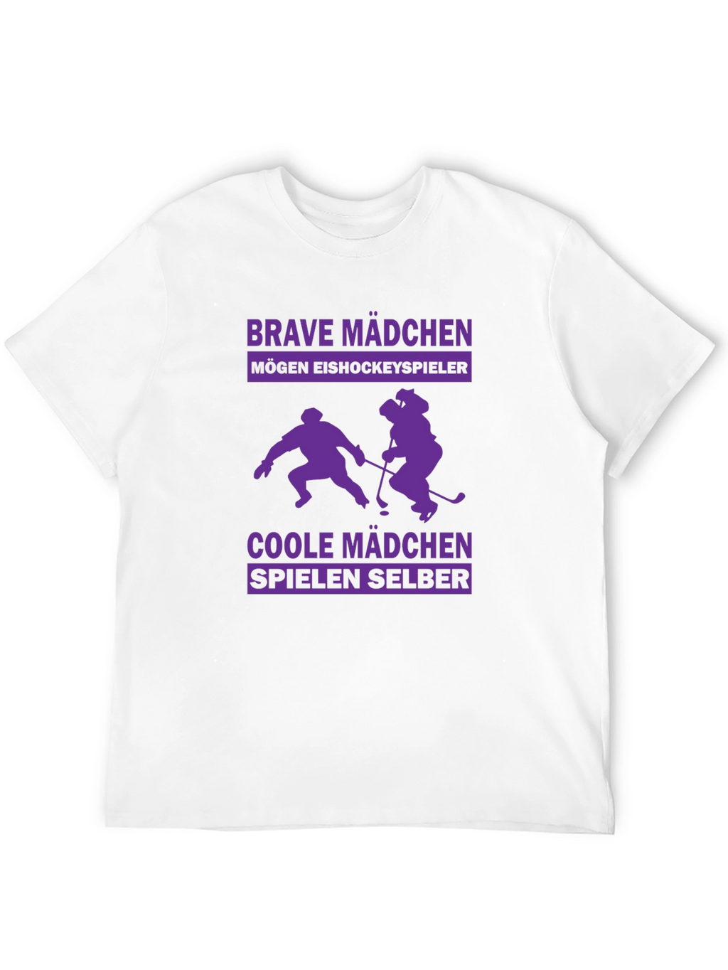 Brave Mädchen Hockey T-Shirt