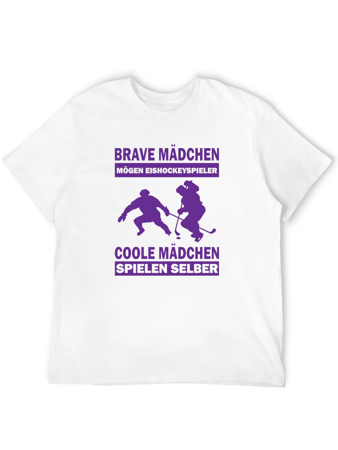 Brave Mädchen Hockey T-Shirt