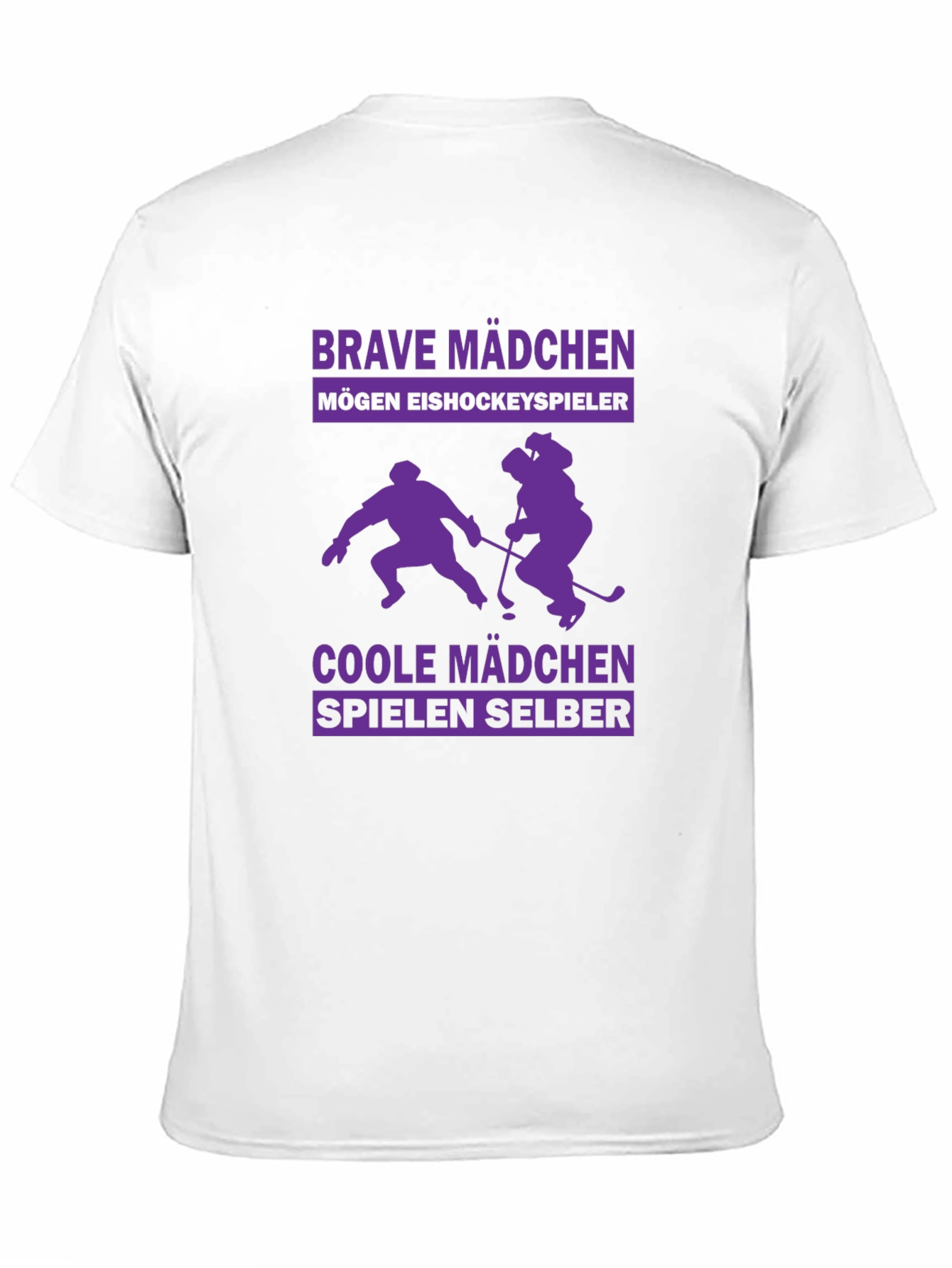 Brave Mädchen Hockey T-Shirt