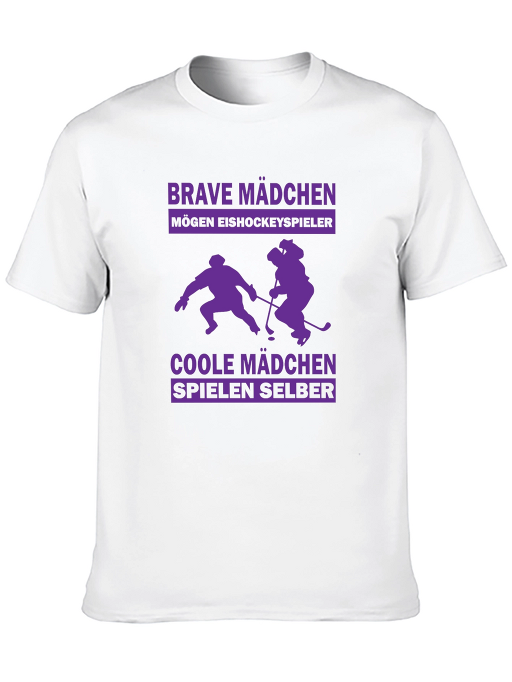 Brave Mädchen Hockey T-Shirt