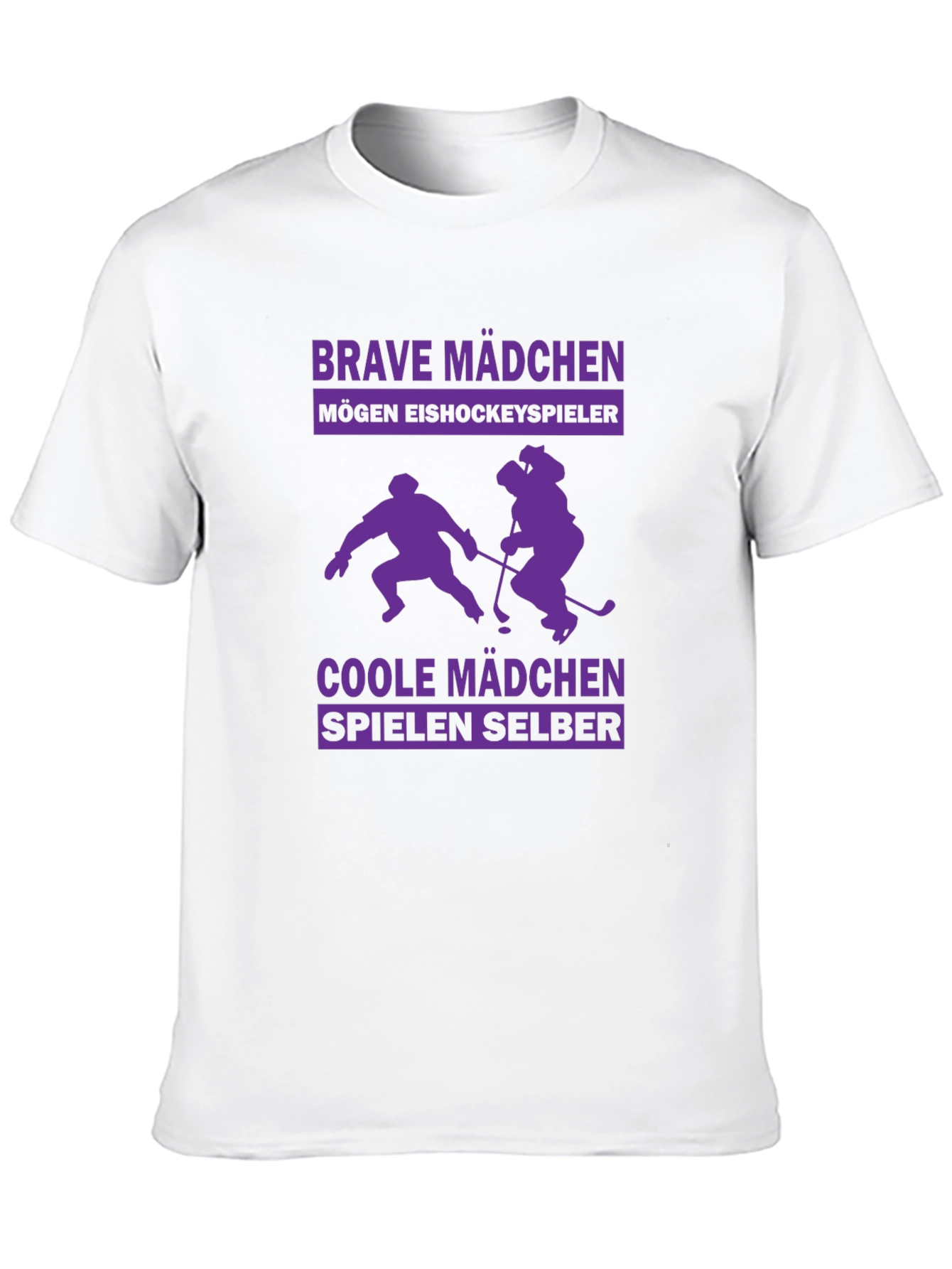 Brave Mädchen Hockey T-Shirt
