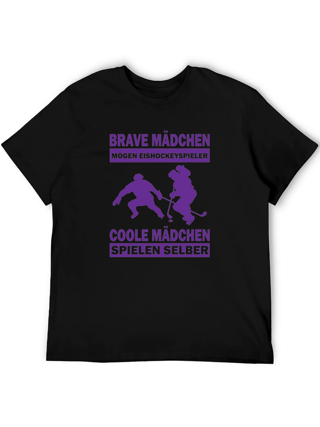 Brave Mädchen Hockey T-Shirt