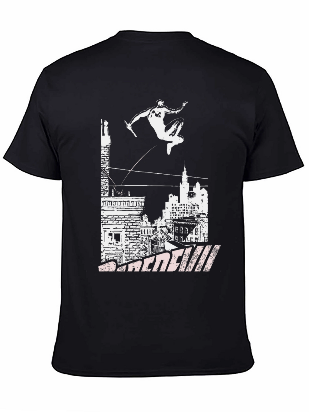 Daredevil Cityscape Graphic Tee - Black
