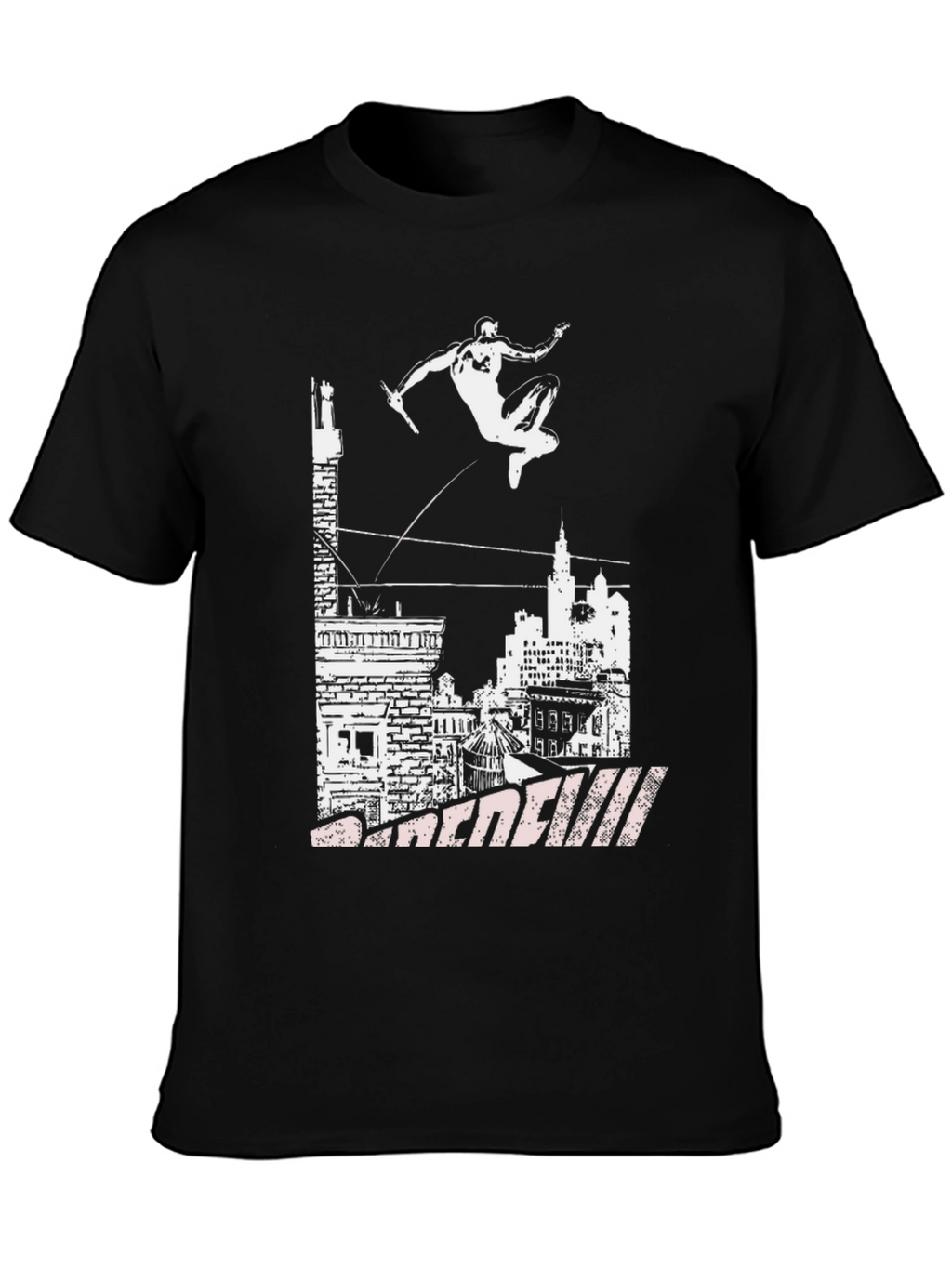Daredevil Cityscape Graphic Tee - Black