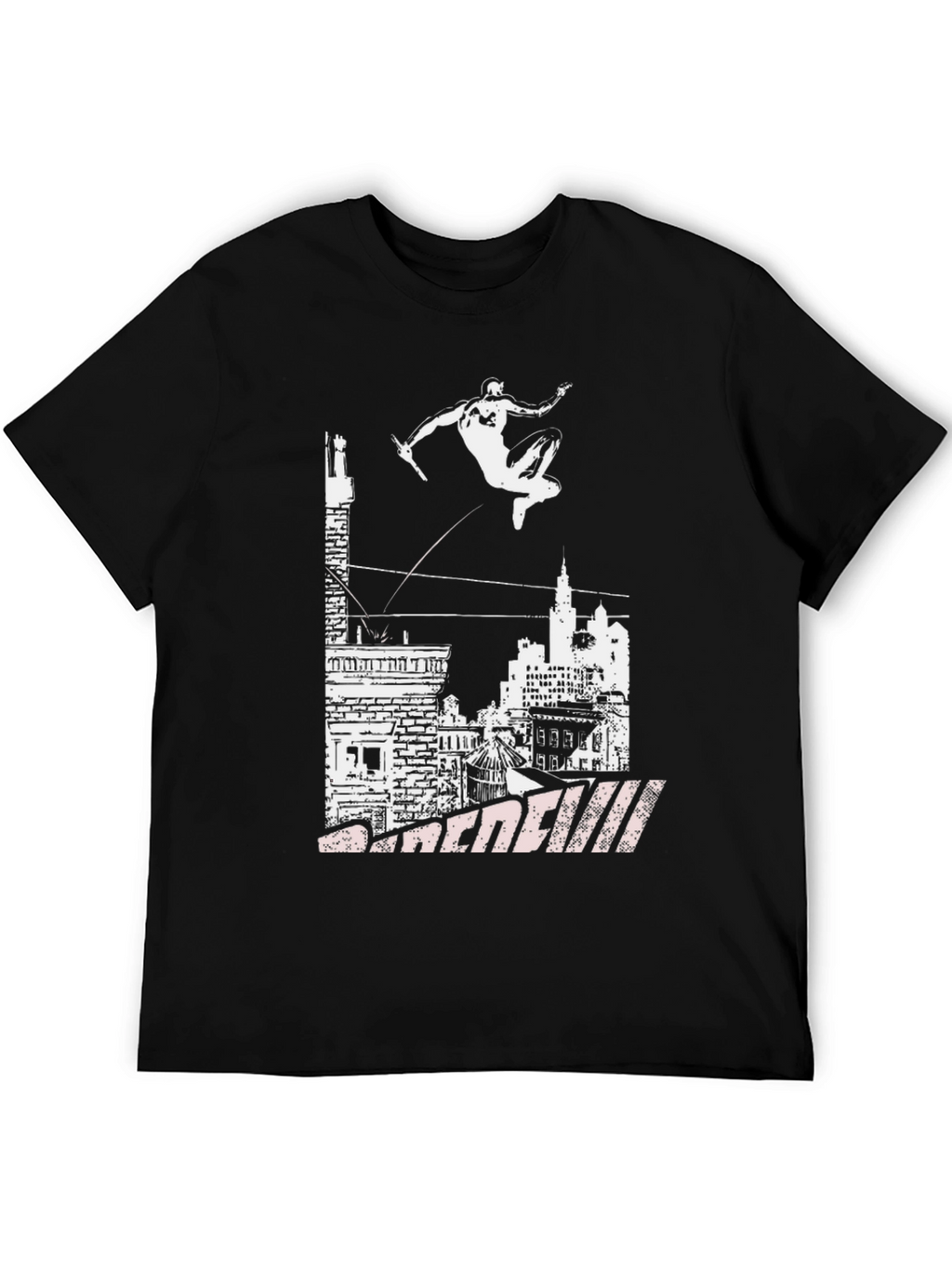 Daredevil Cityscape Graphic Tee - Black