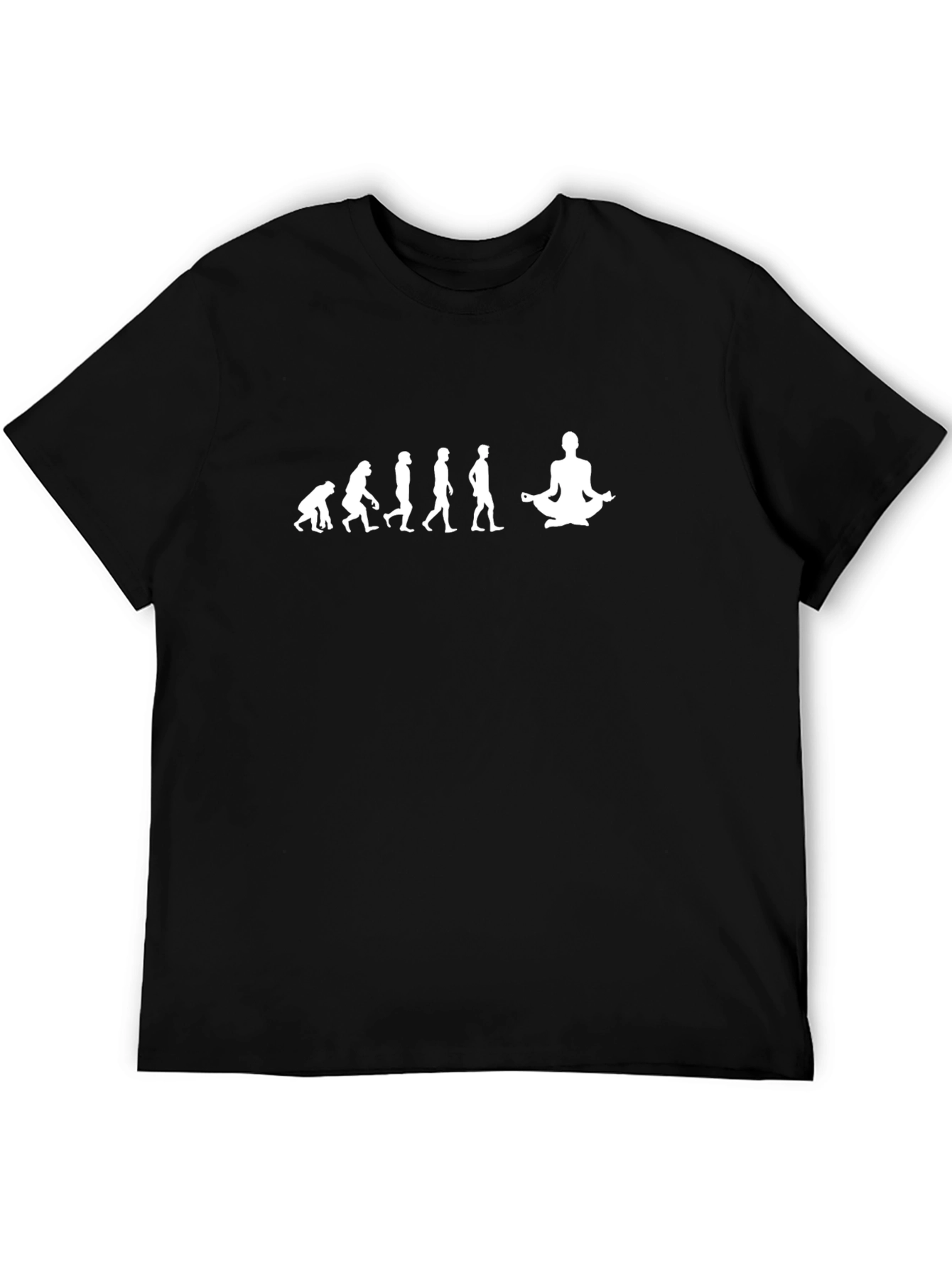 Evolution to Yogi Black T-Shirt