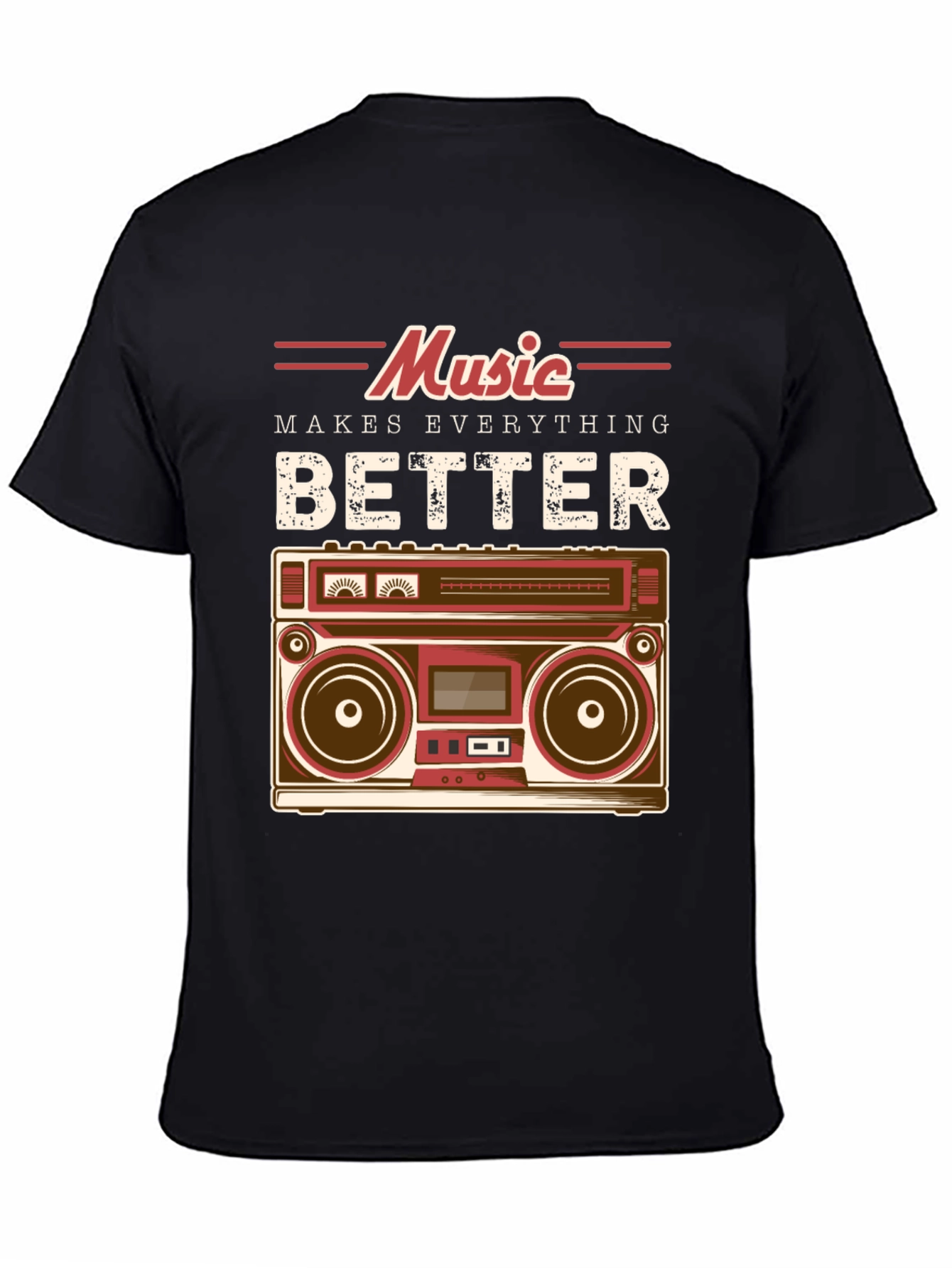 Music Makes Everything Better Graphic Tee