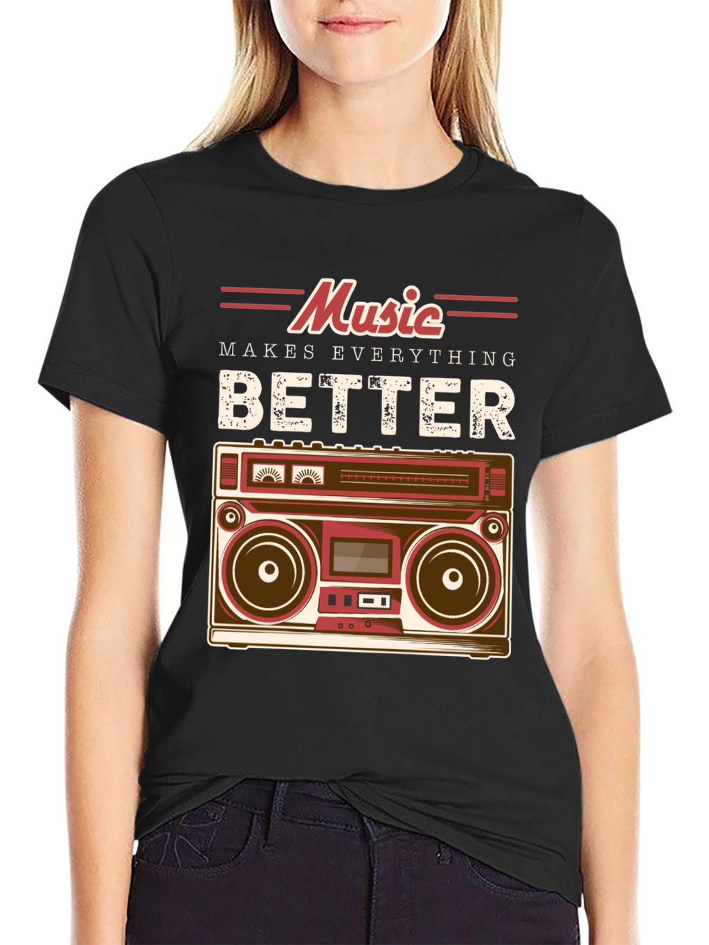 Music Makes Everything Better Graphic Tee