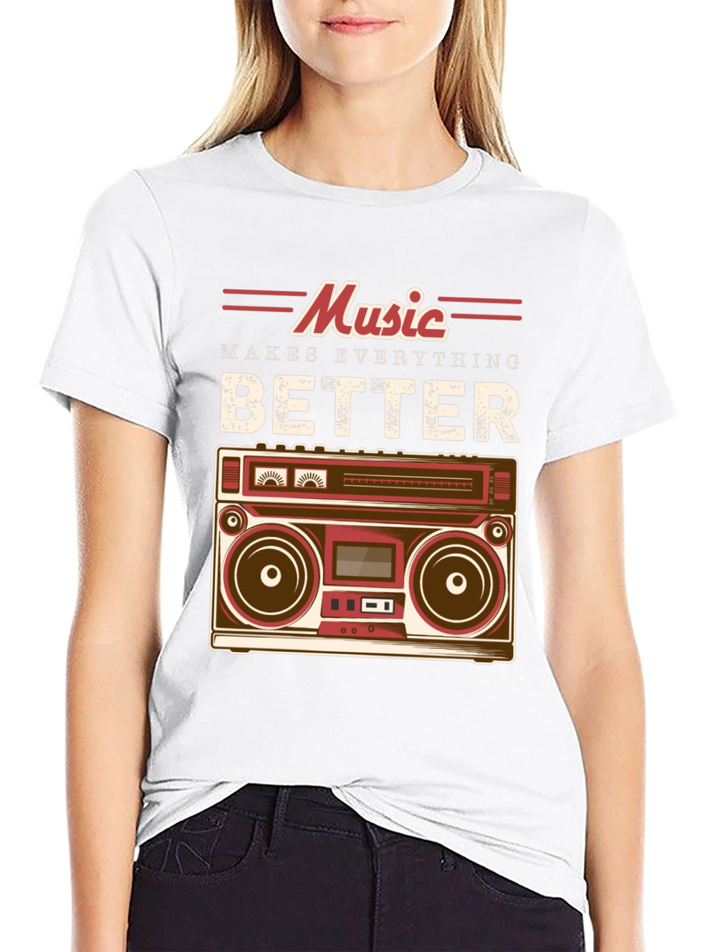Music Makes Everything Better Graphic Tee