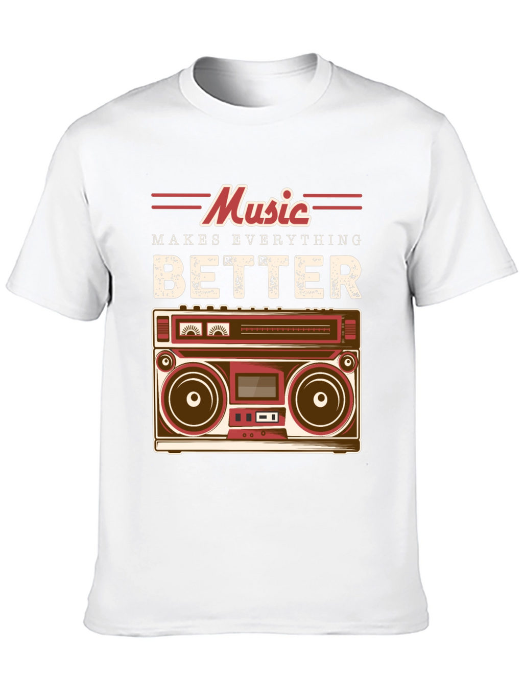 Music Makes Everything Better Graphic Tee