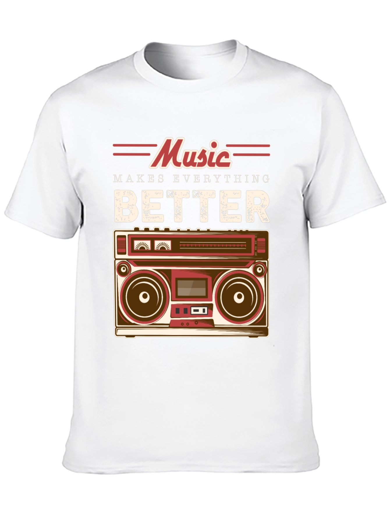 Music Makes Everything Better Graphic Tee