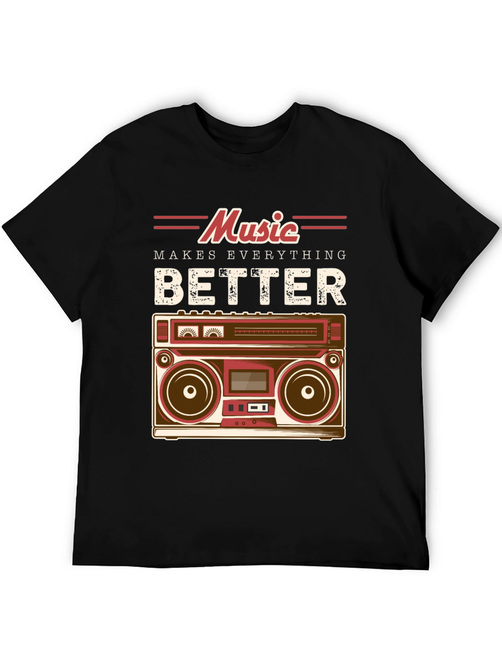 Music Makes Everything Better Graphic Tee