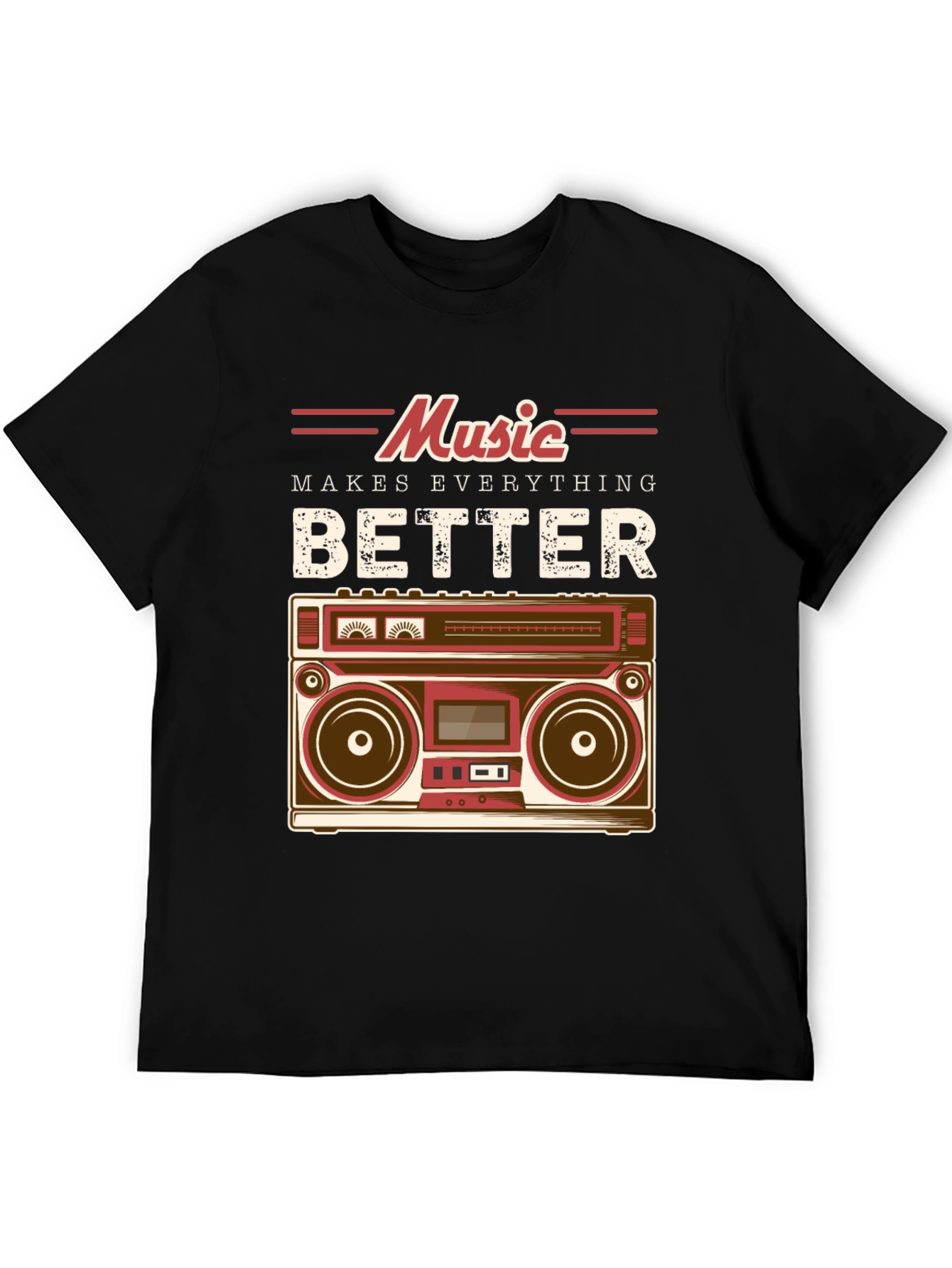Music Makes Everything Better Graphic Tee