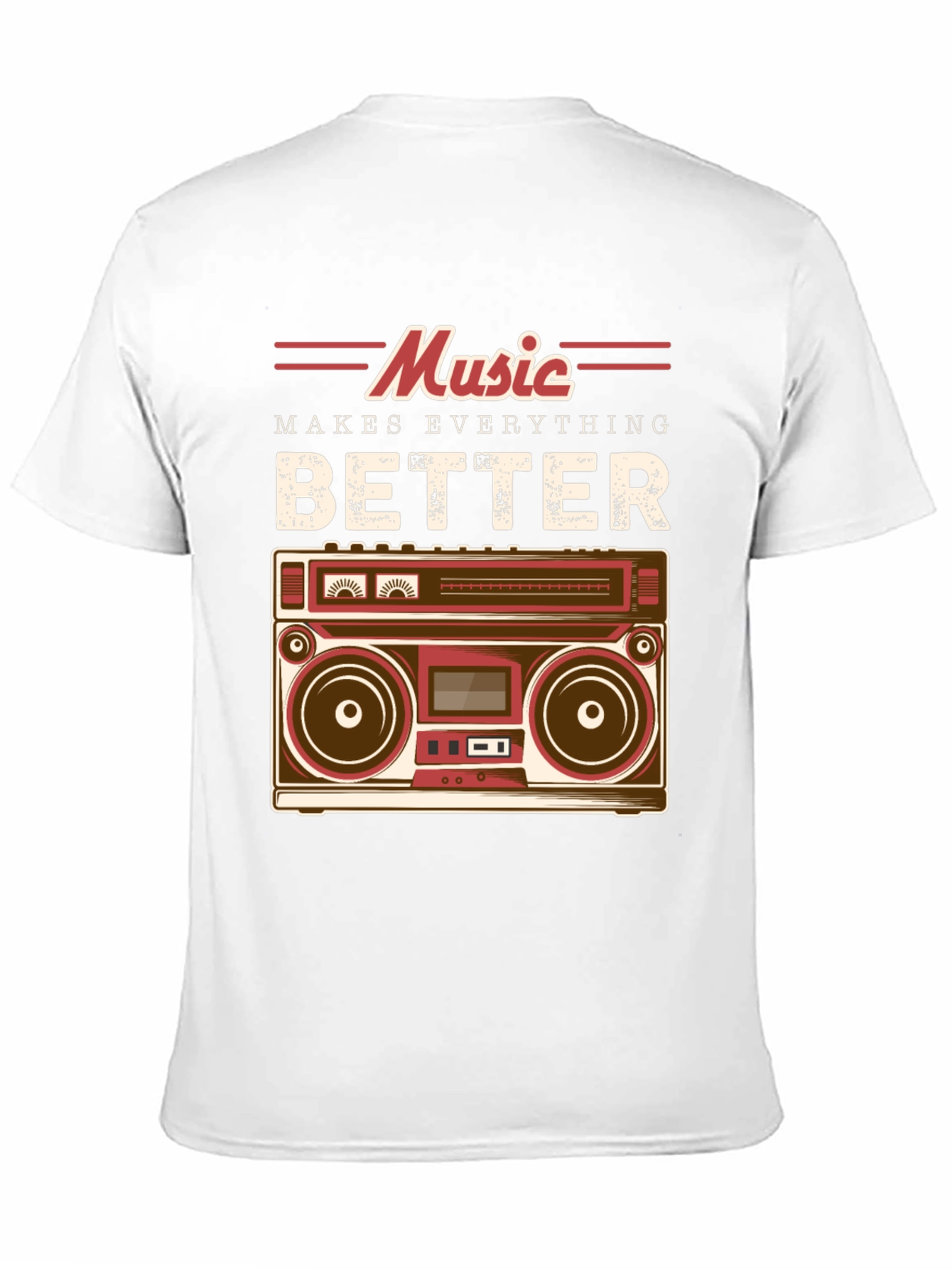 Music Makes Everything Better Graphic Tee