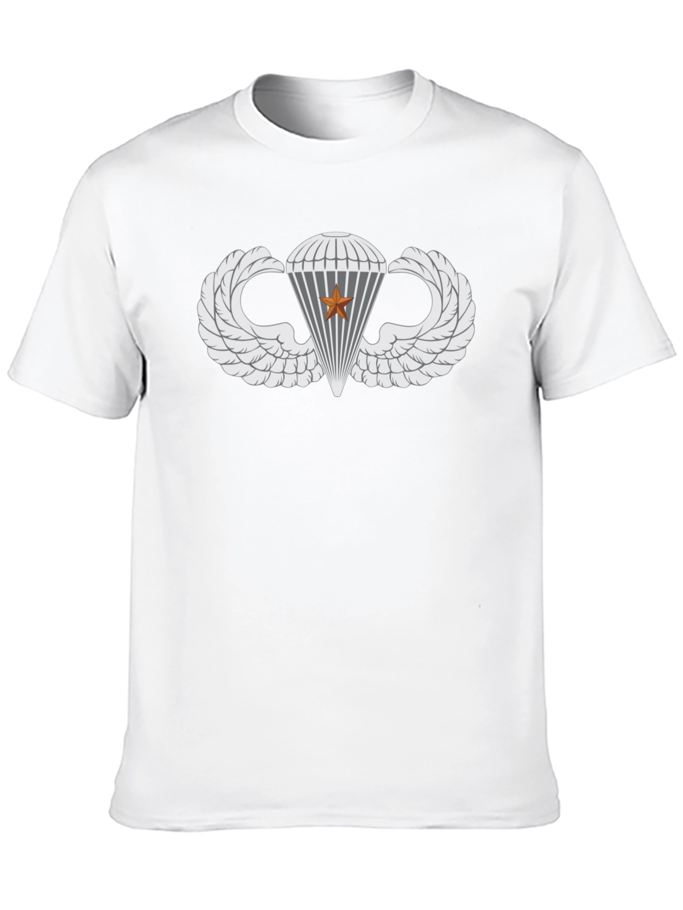 Paratrooper Wings Black T-Shirt