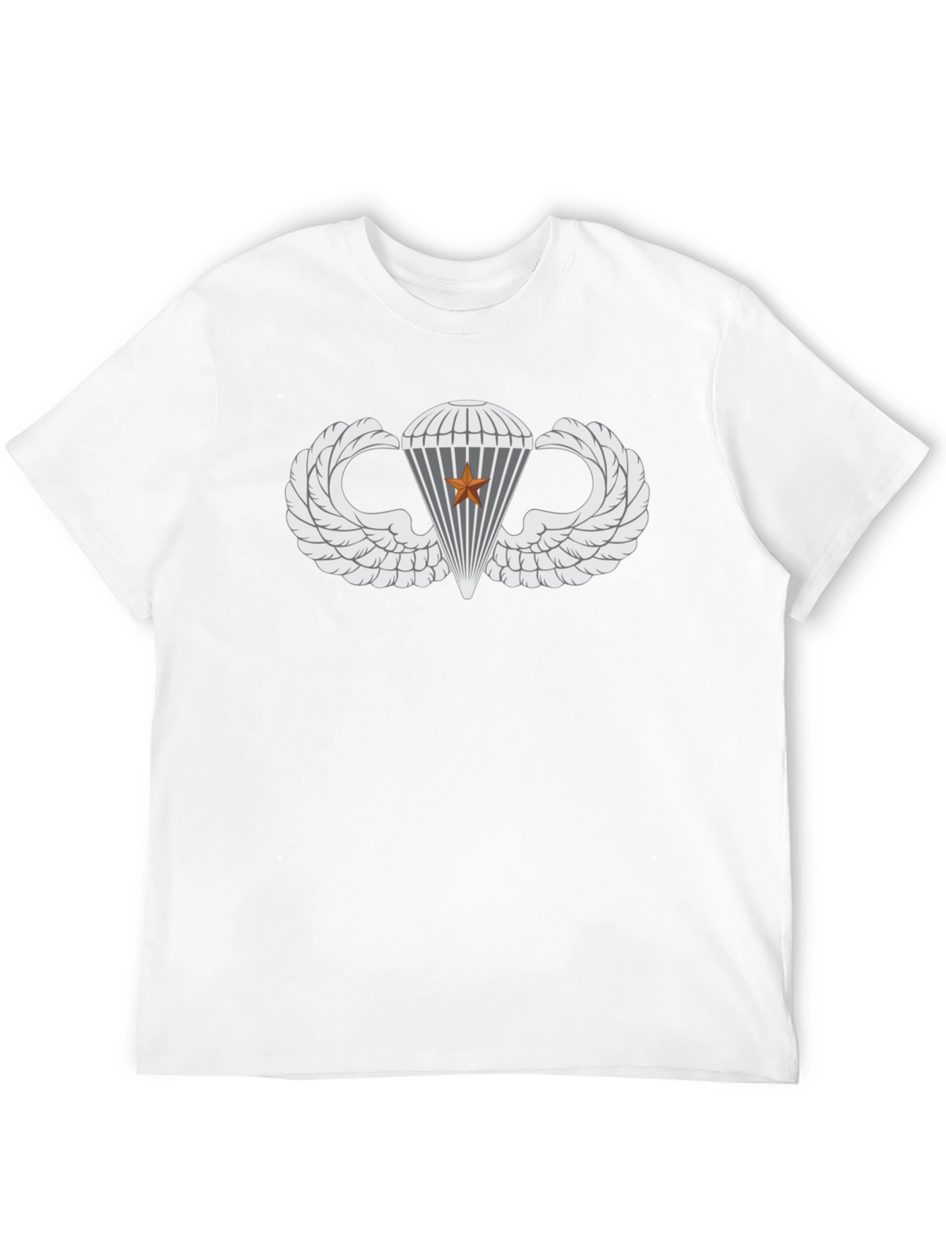 Paratrooper Wings Black T-Shirt