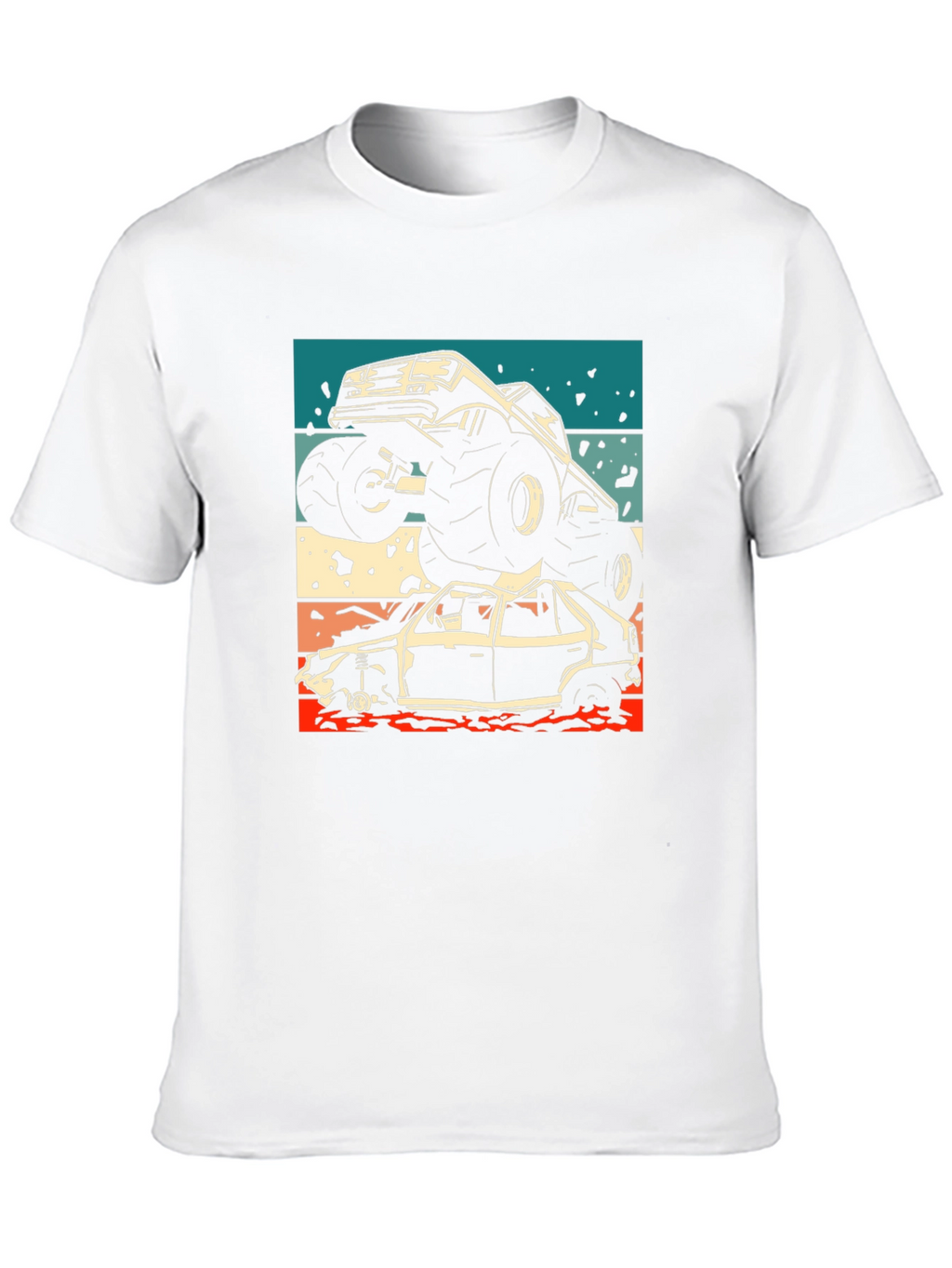 Monster Truck Rally Graphic T-Shirt