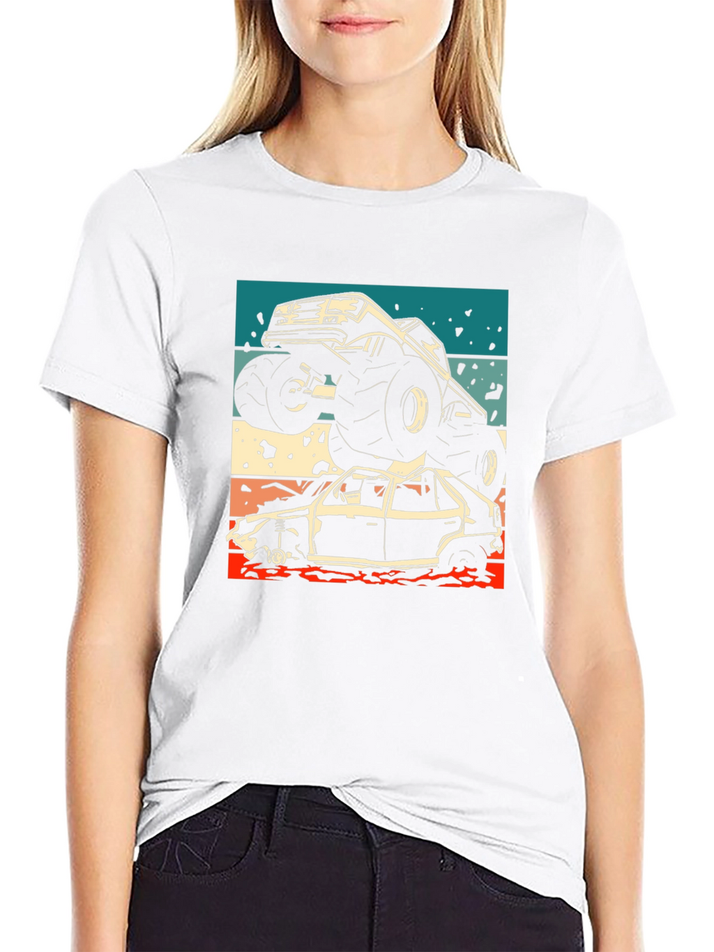 Monster Truck Rally Graphic T-Shirt