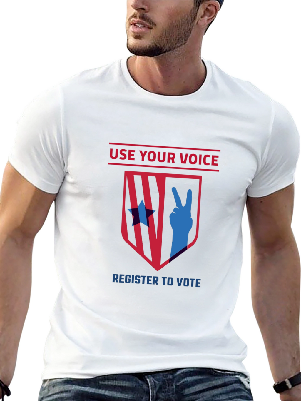 Use Your Voice Graphic Tee