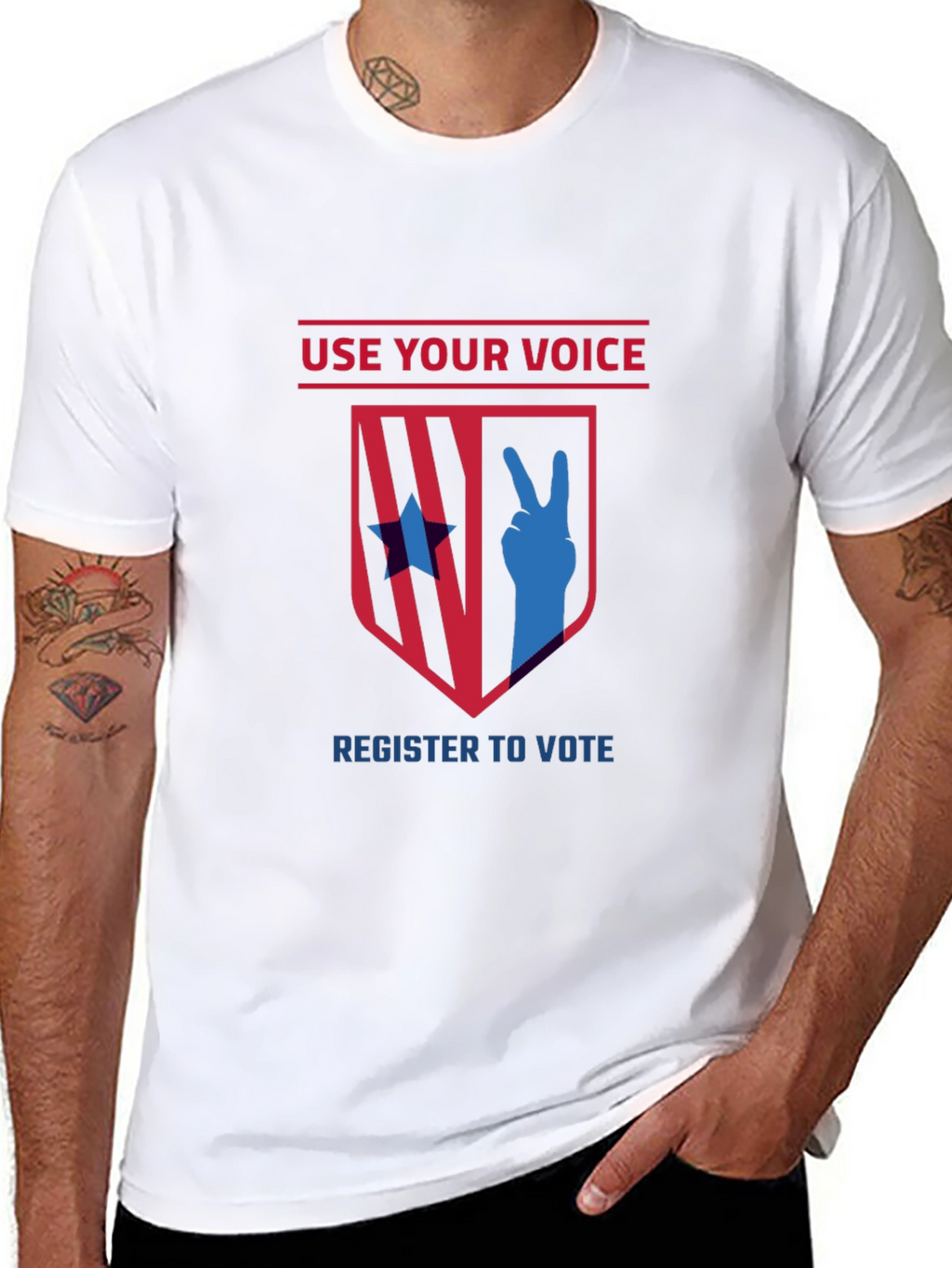 Use Your Voice Graphic Tee