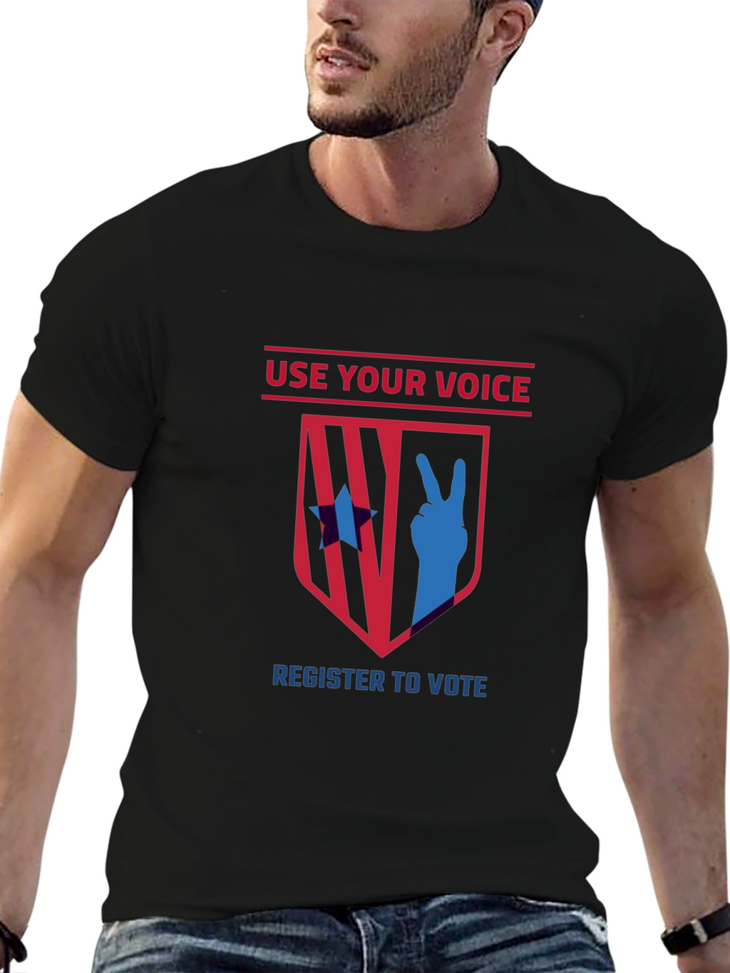 Use Your Voice Graphic Tee