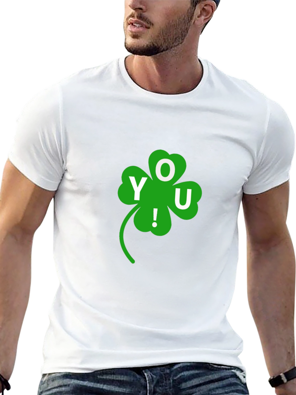 Lucky You Shamrock T-Shirt - Black Clover Tee