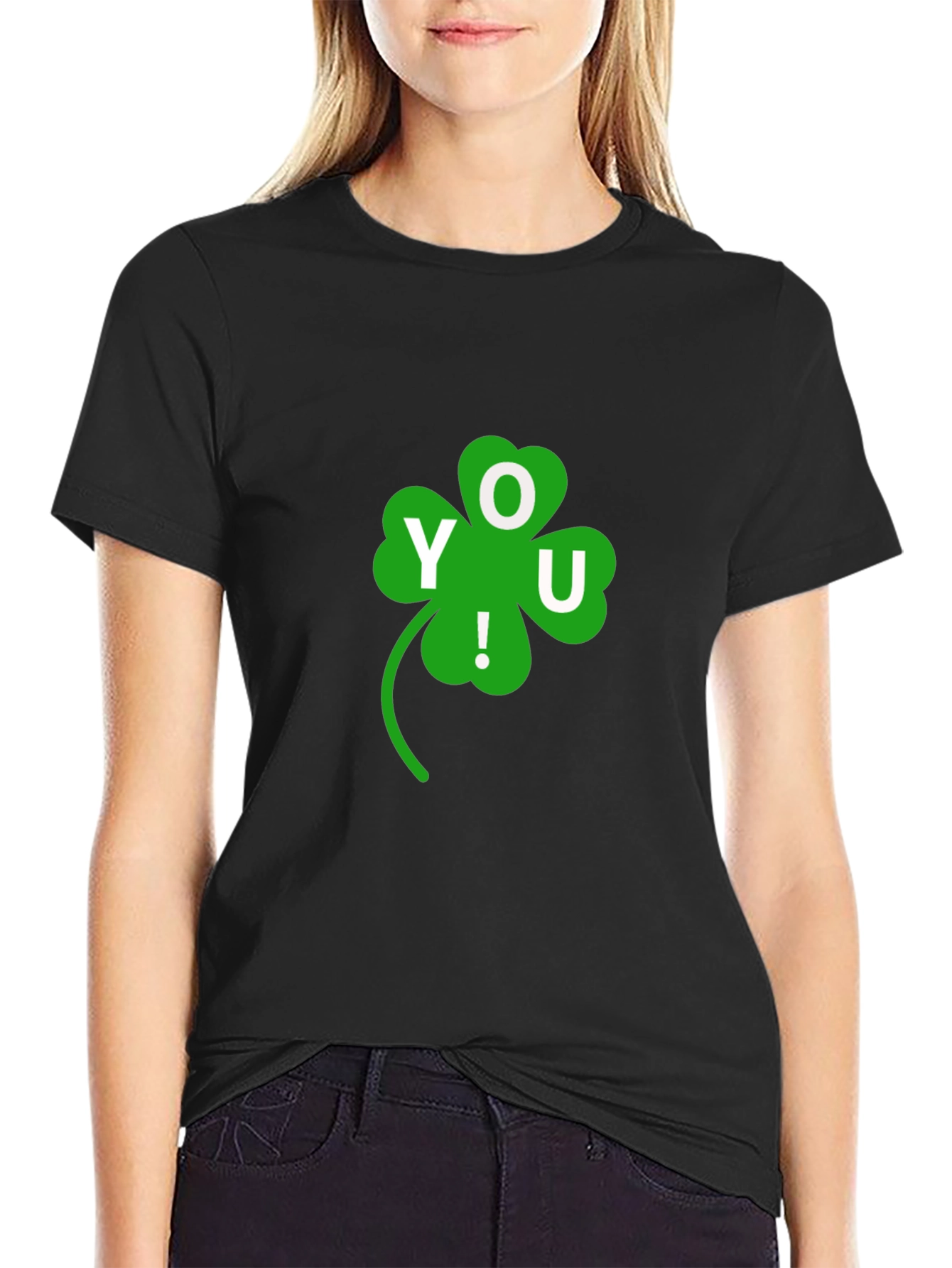 Lucky You Shamrock T-Shirt - Black Clover Tee