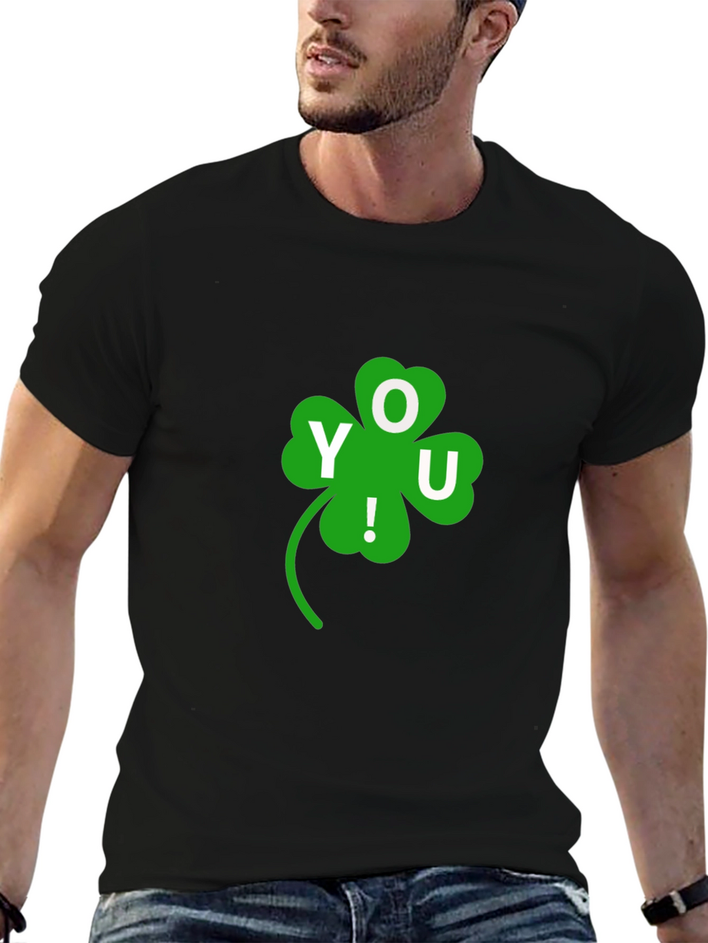 Lucky You Shamrock T-Shirt - Black Clover Tee