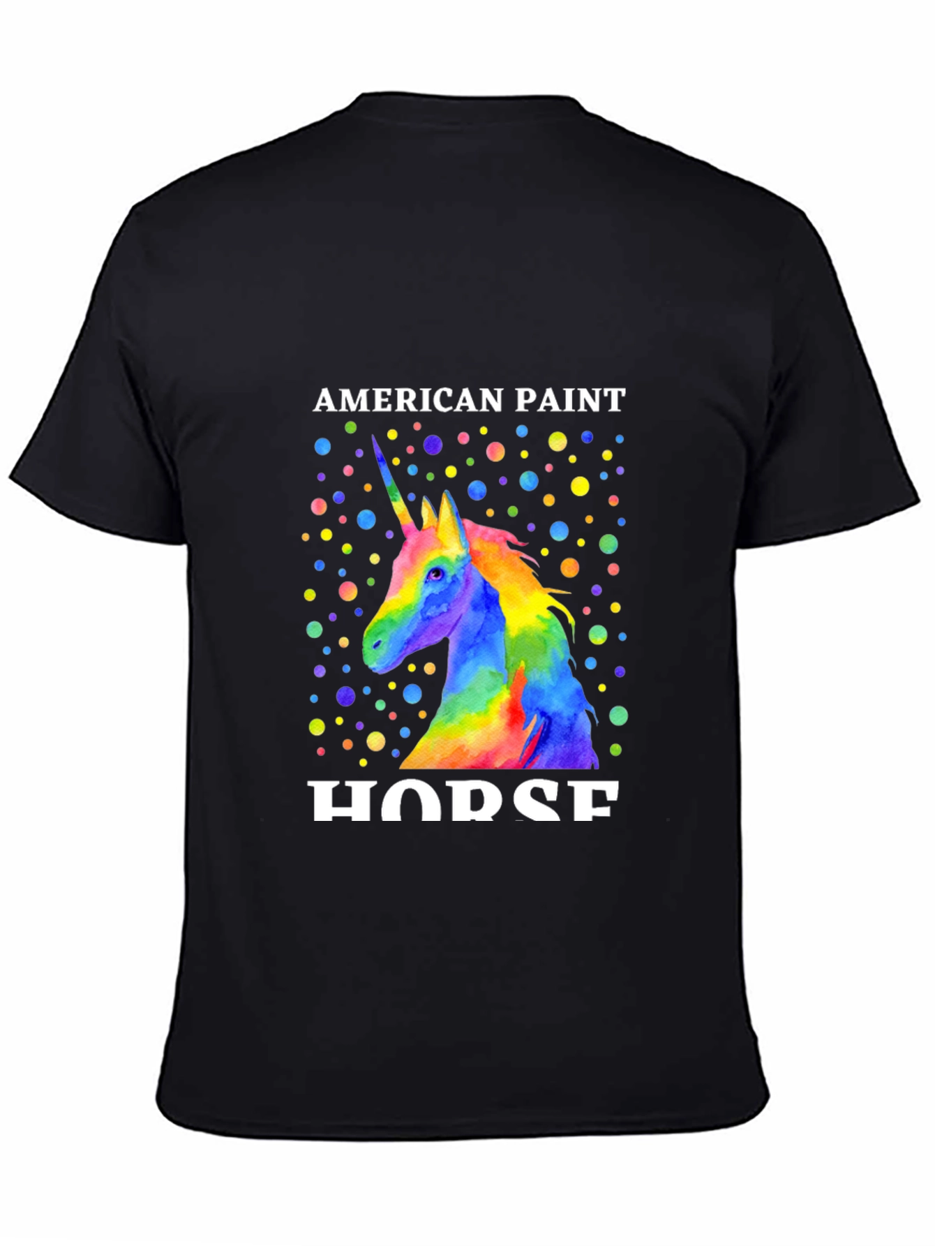 Unicorn American Paint Horse T-Shirt