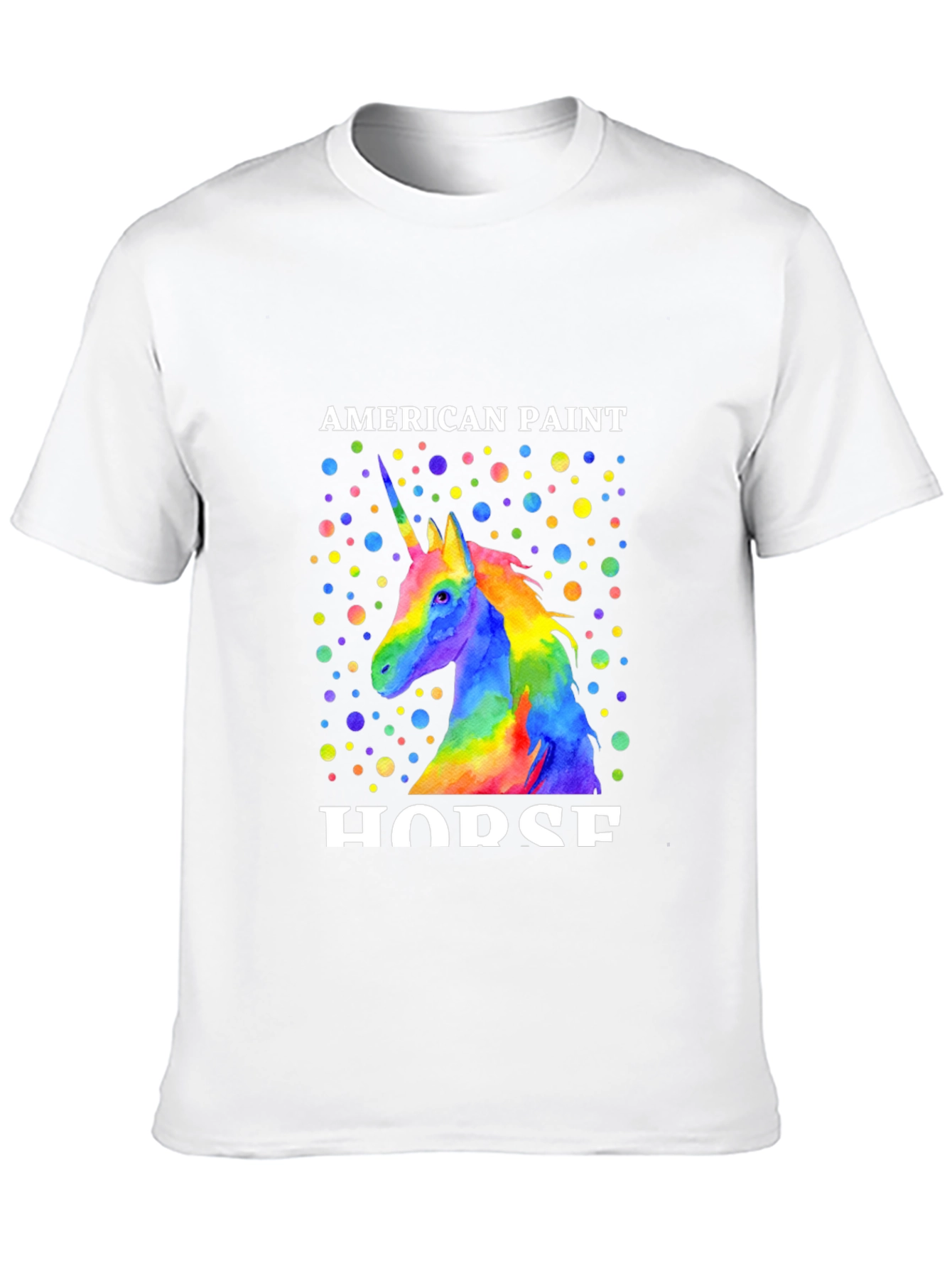 Unicorn American Paint Horse T-Shirt